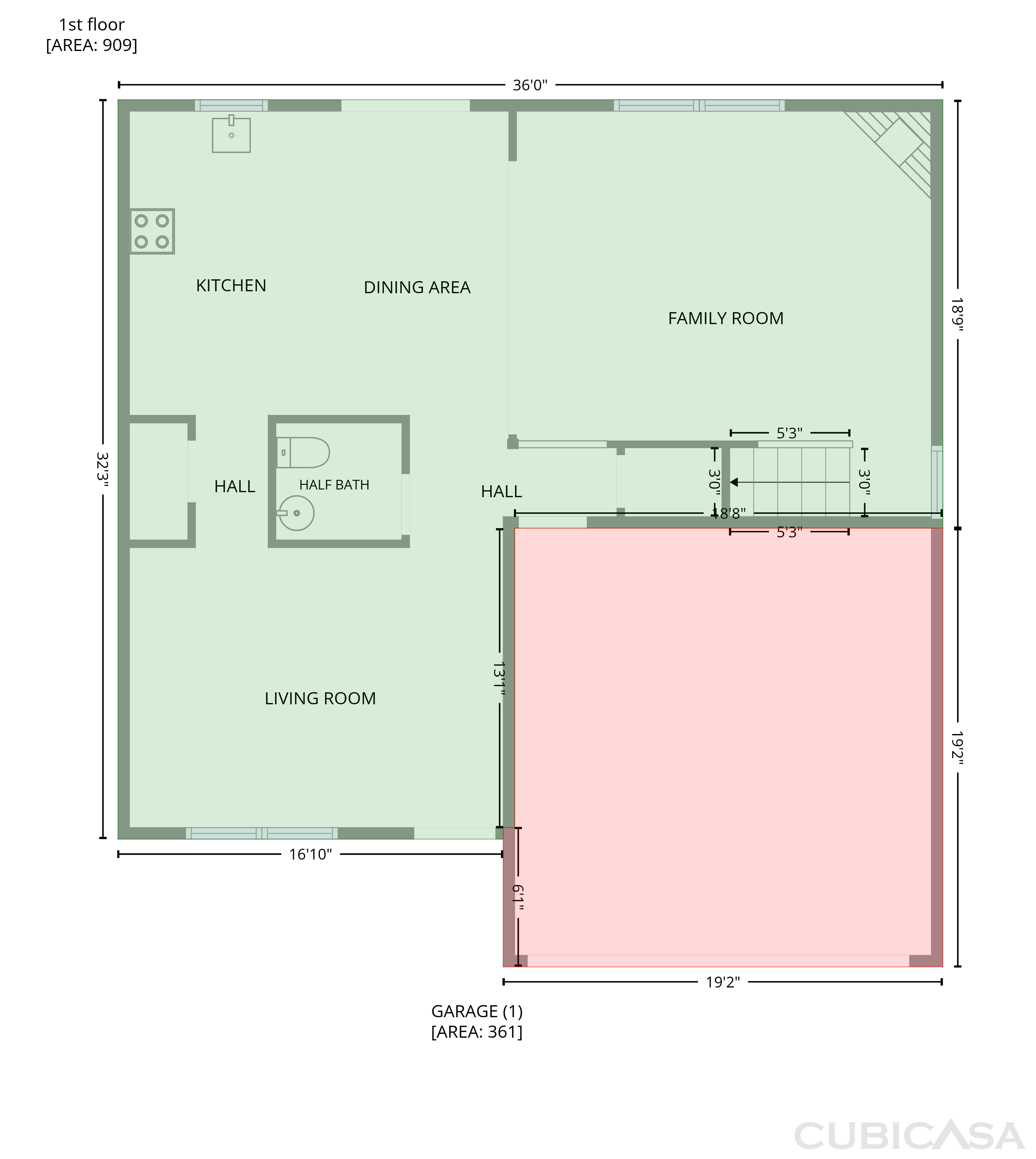 Main Floor of 2014 Tarzi Ln, Charlotte, NC