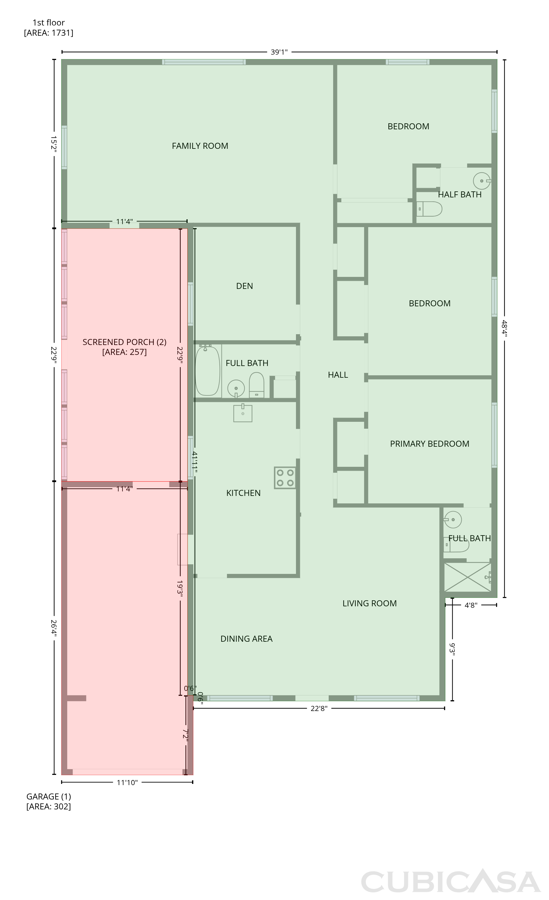 Main Floor of 628 Florida St SE, Albuquerque, NM
