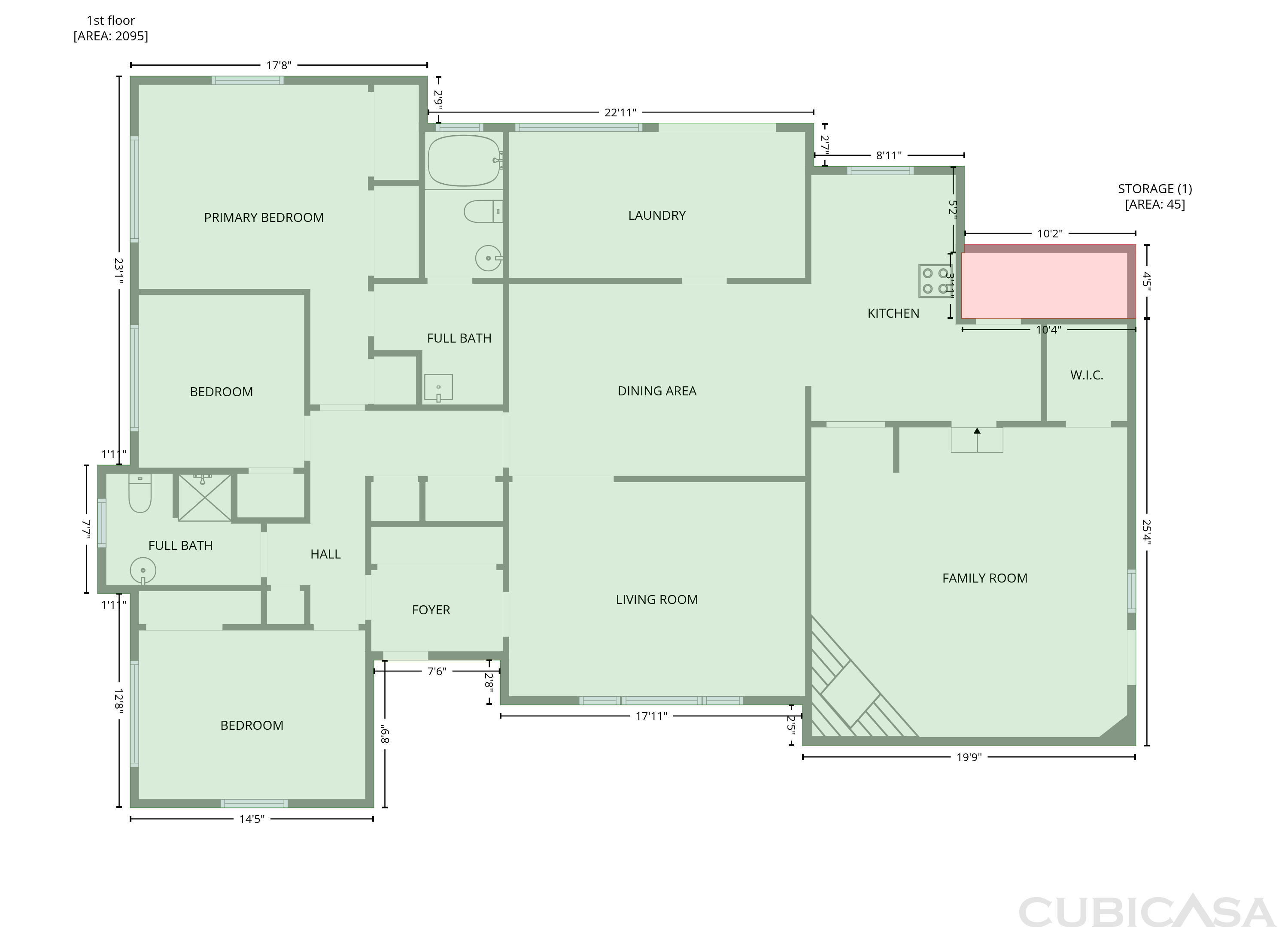Main Floor of 202 Vanshire Rd W, Lakeside, TX