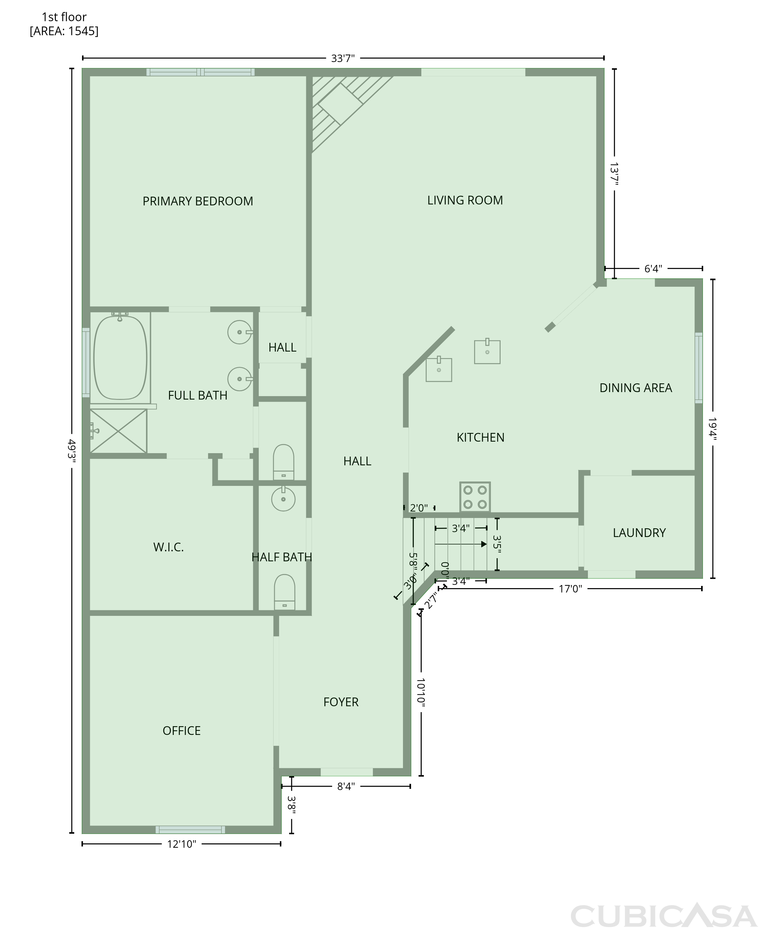 Main Floor of 26306 Fox Ridge Ln, Katy, TX