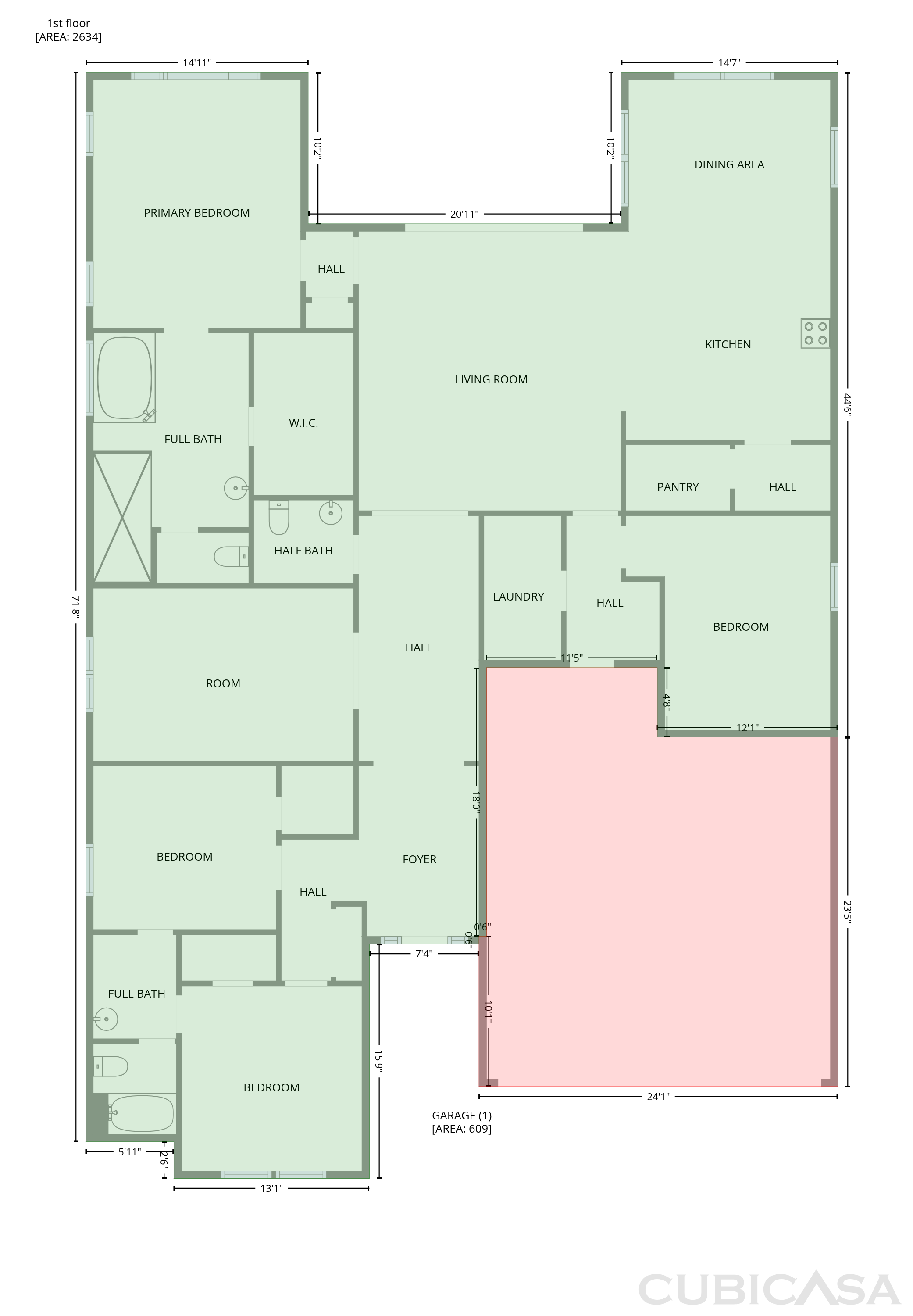 Main Floor of 13724 W Harvest Ave, Litchfield Park, AZ