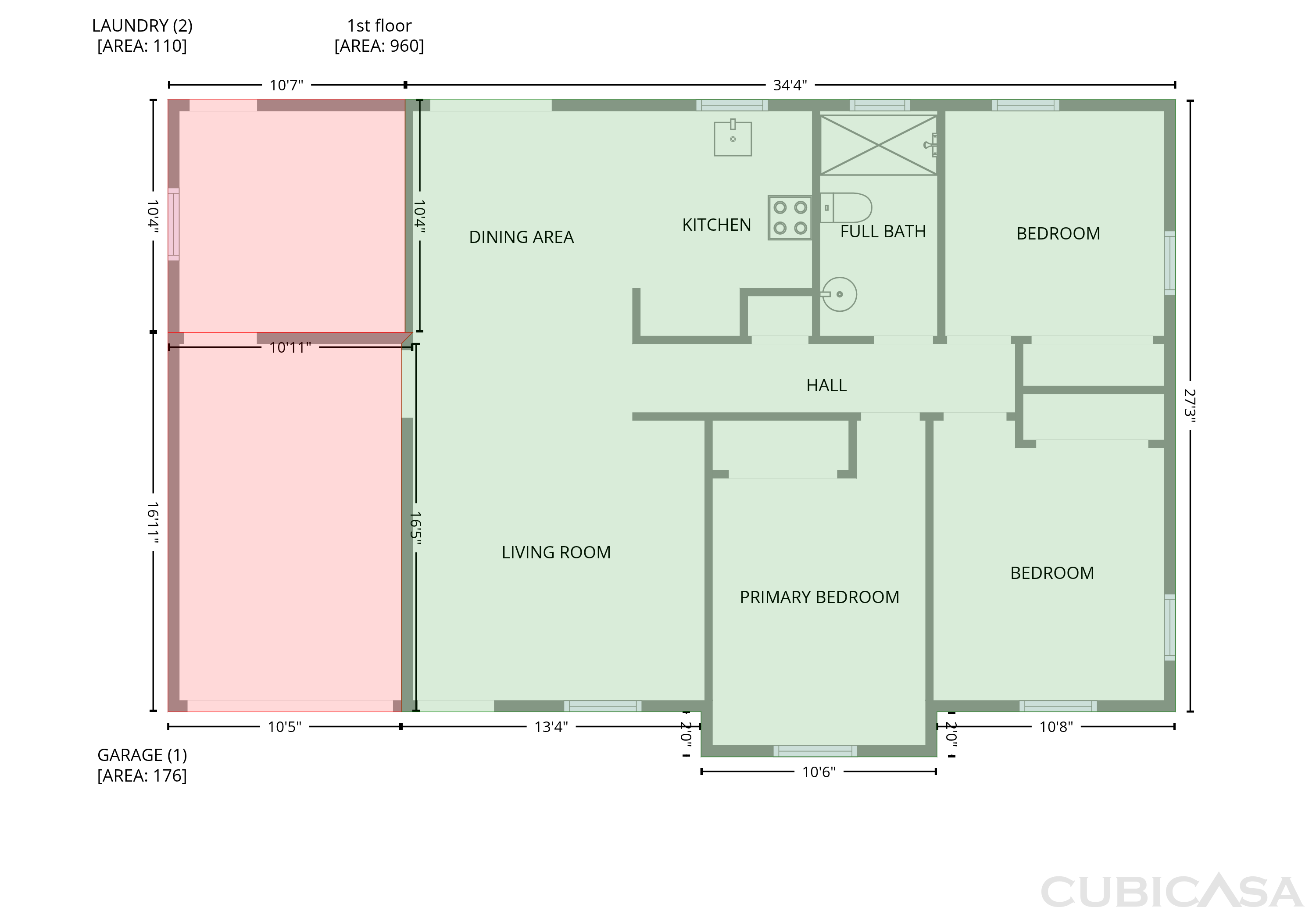 Main Floor of 8801 Parkfield Dr, Austin, TX