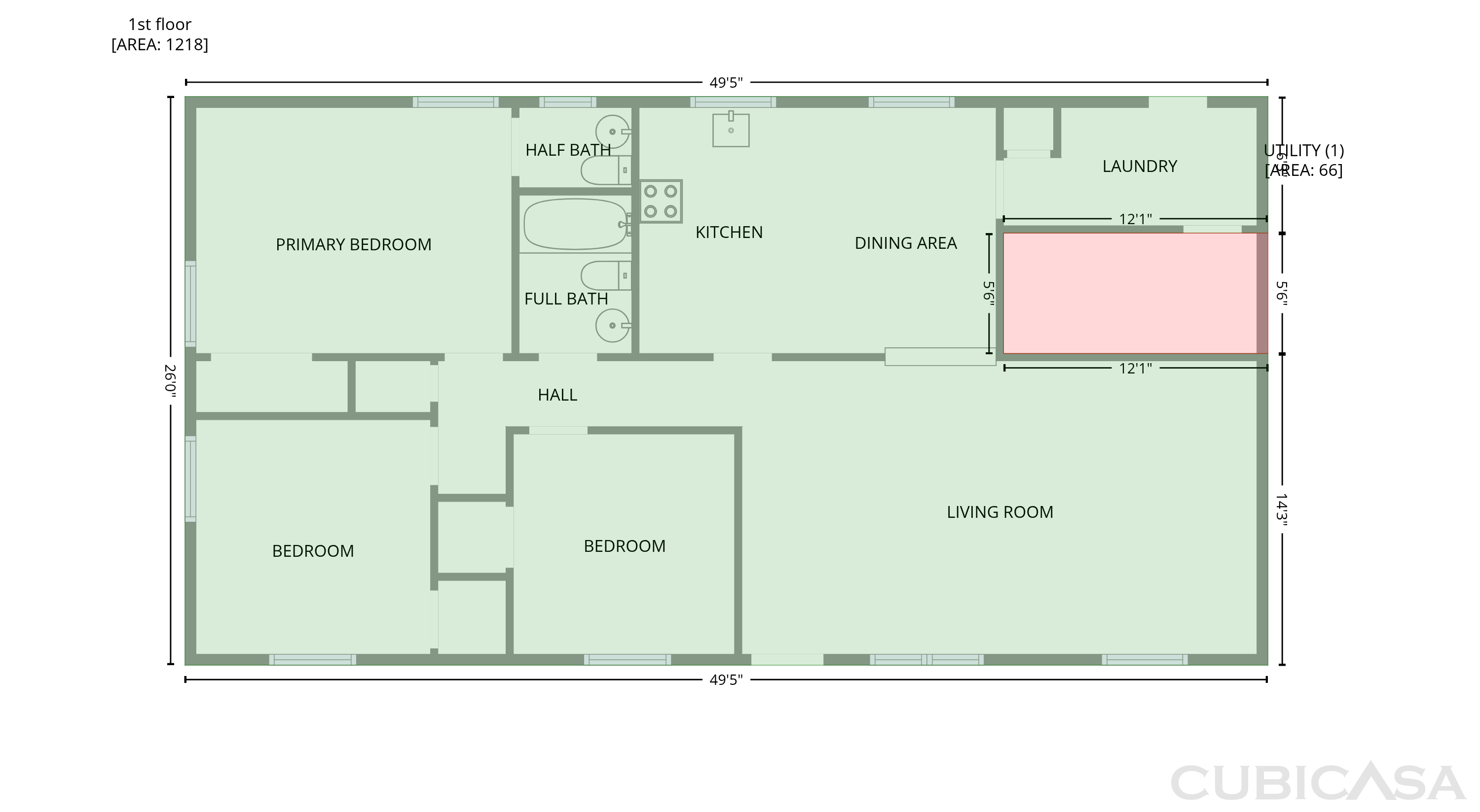 Main Floor of 2008 Vickie Dr, Irving, TX