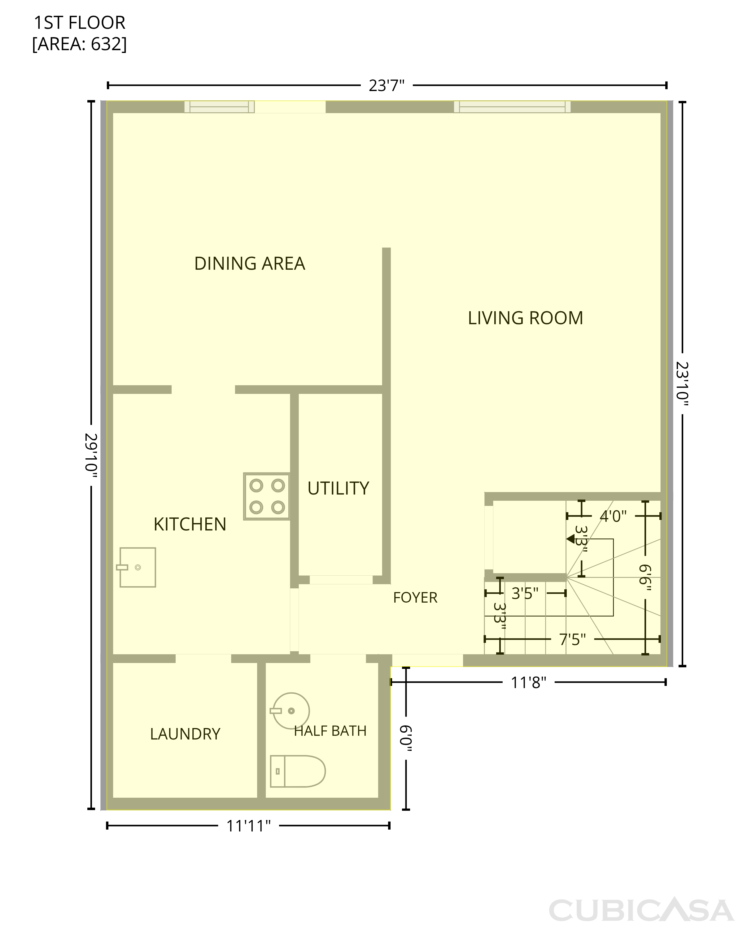 Main Floor of 1021 Heritage Dr, Madison, TN