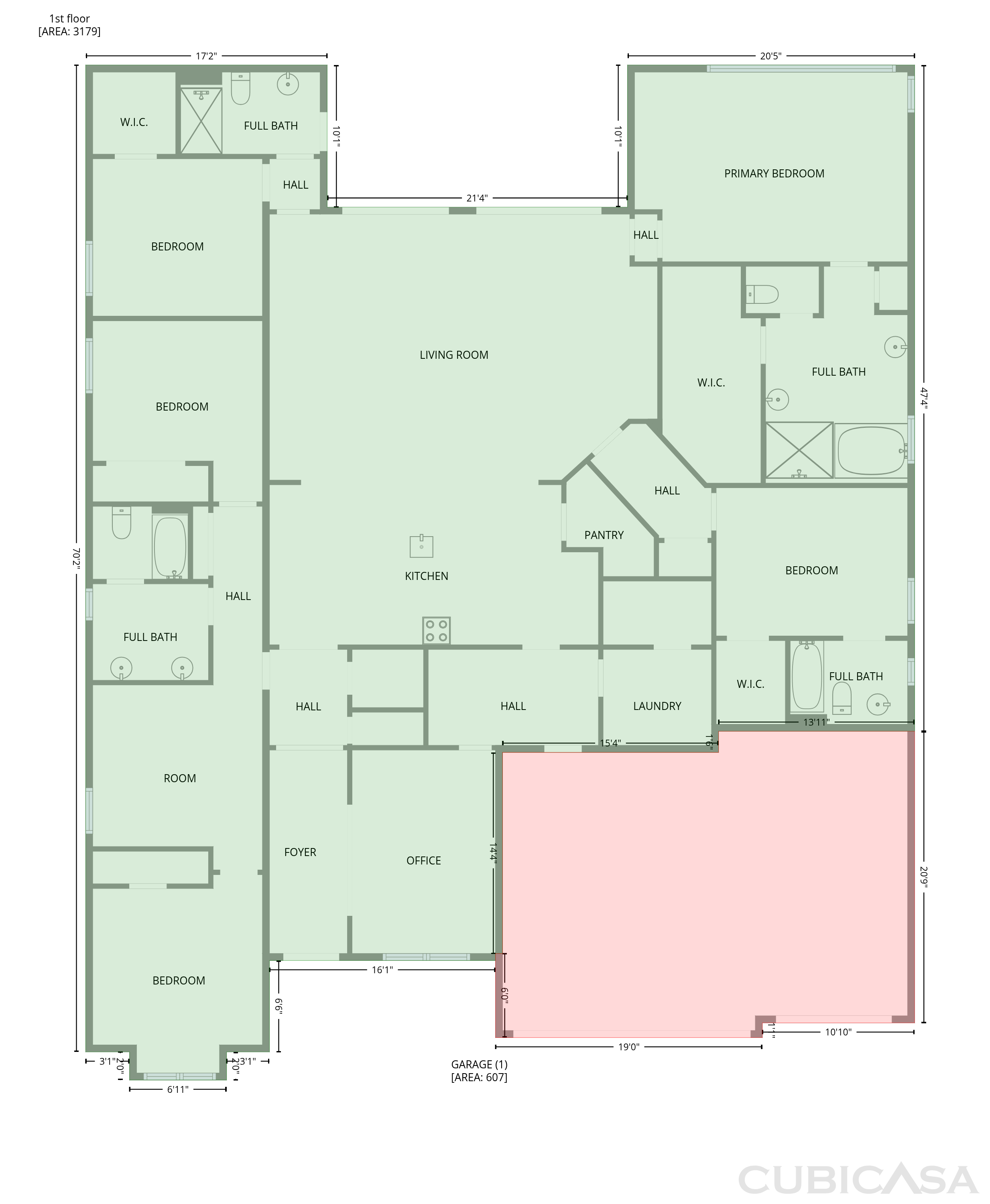 Main Floor of 432 Nowell Loop, Deland, FL