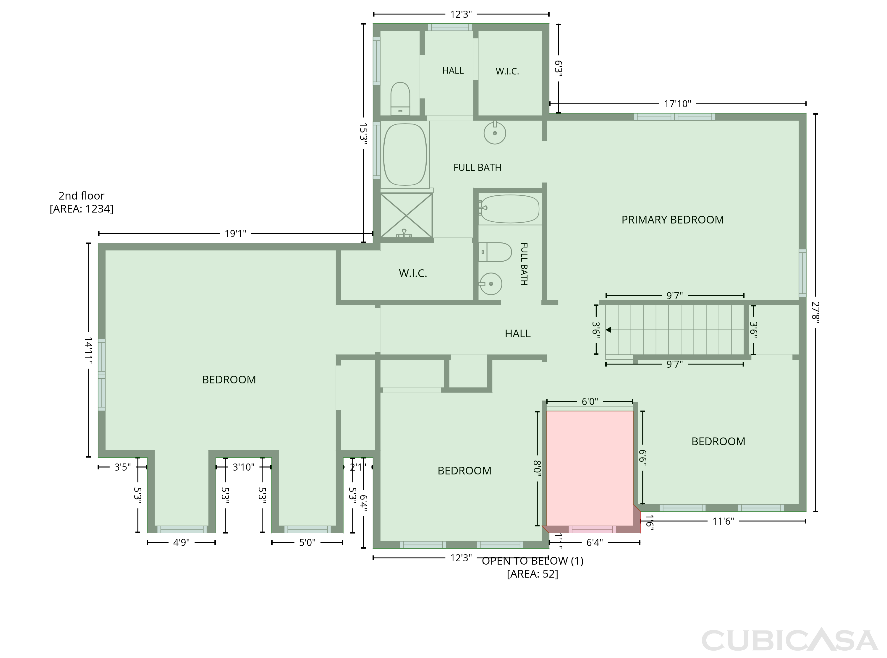 Second Floor of 1702 Patterson Grove Rd, Apex, NC