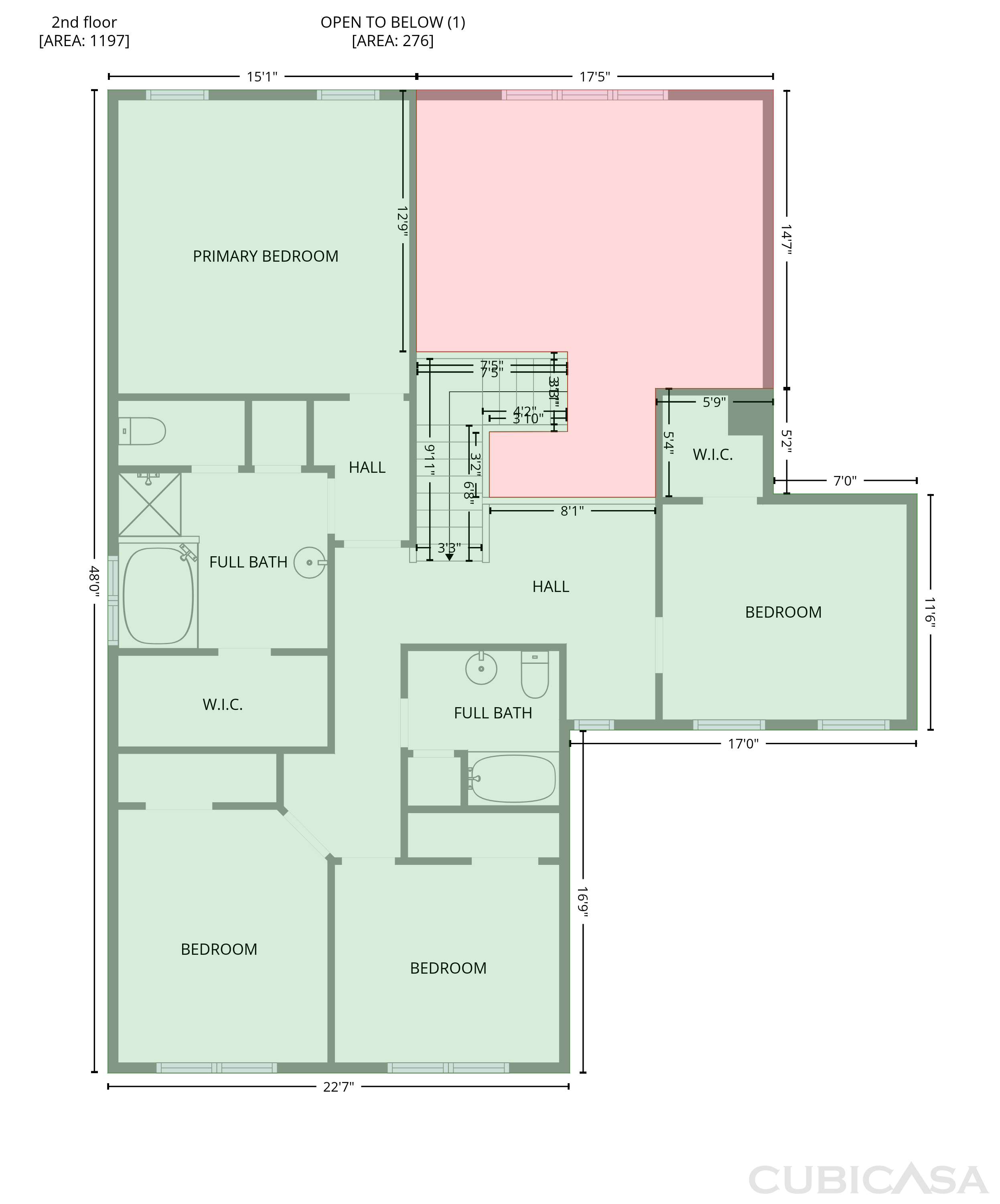 Second Floor of 731 Goldenrod Way, Norcross, GA