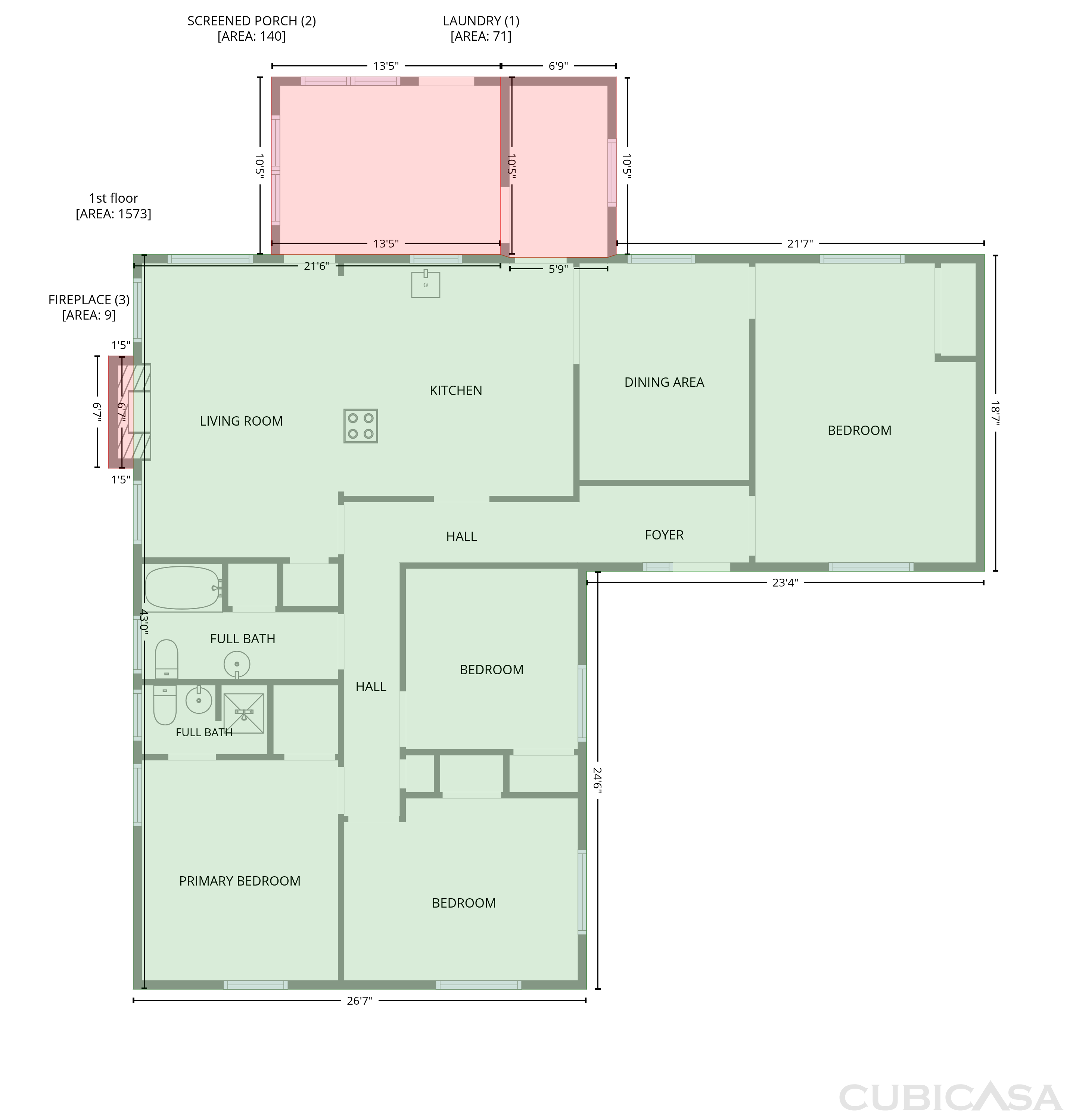 Main Floor of 8519 Denbur Dr, Charlotte, NC