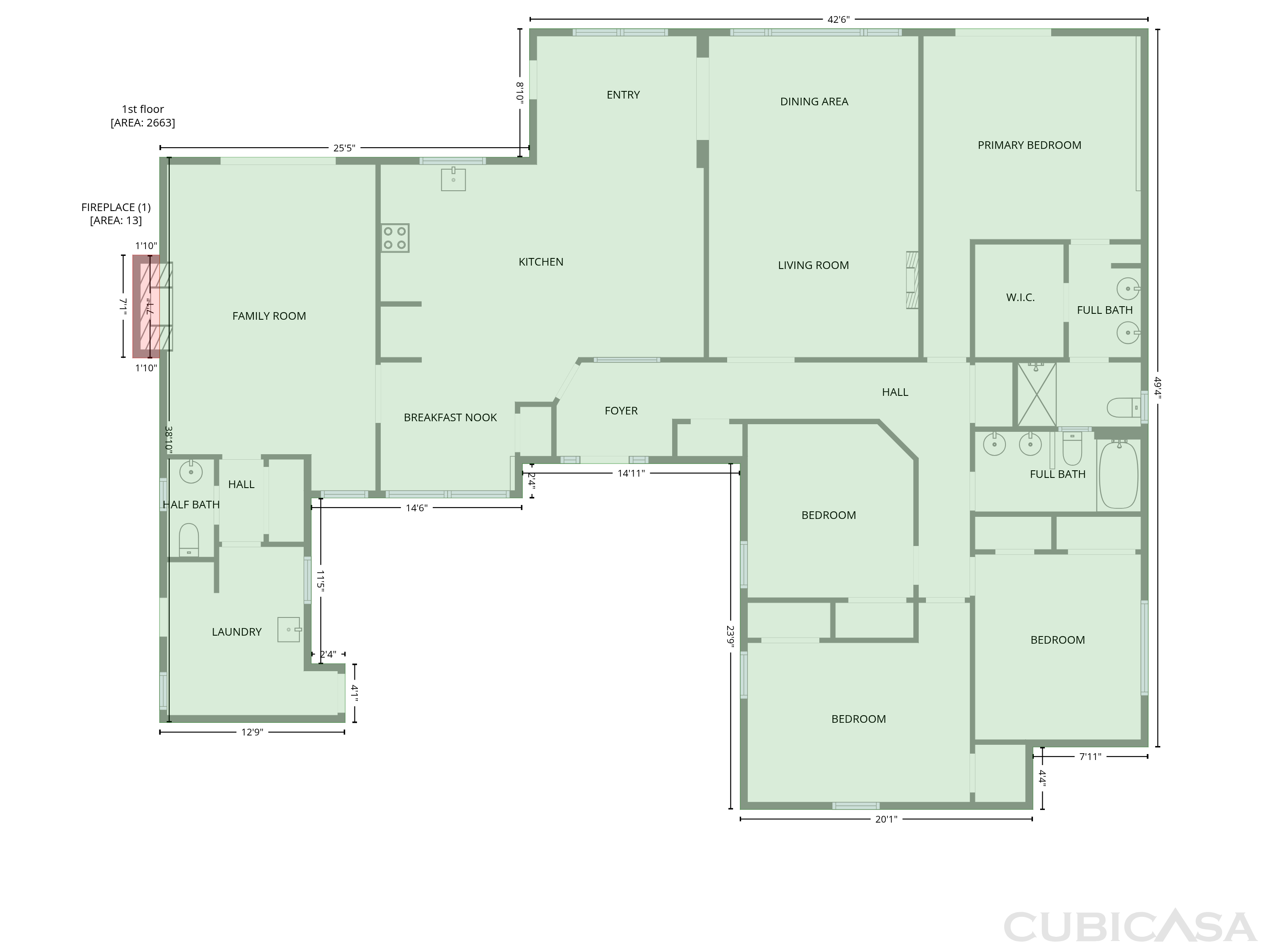 Main Floor of 4412 Travelers Rd, Jacksonville, FL