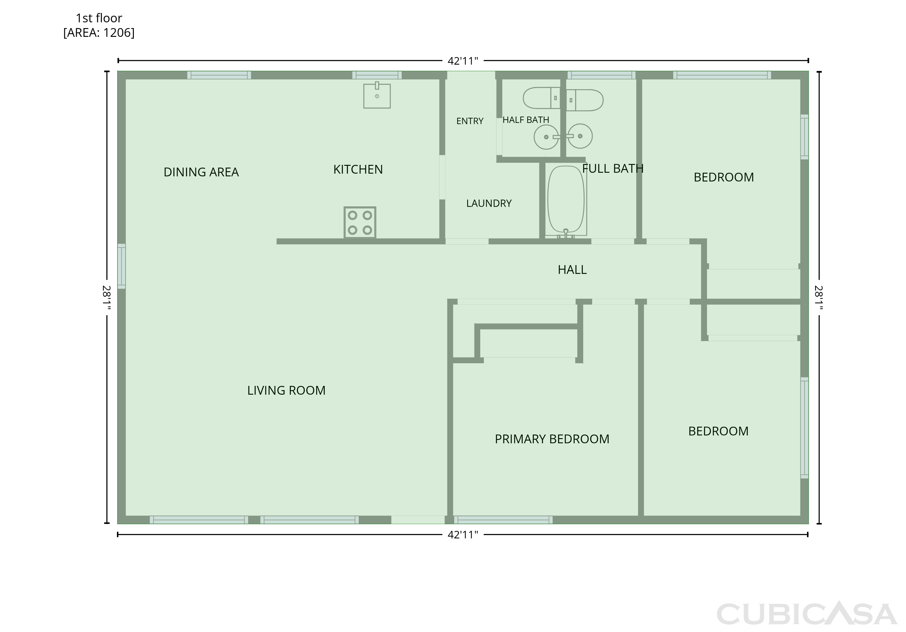 Main Floor of 13325 Lamel St, Edwards, CA