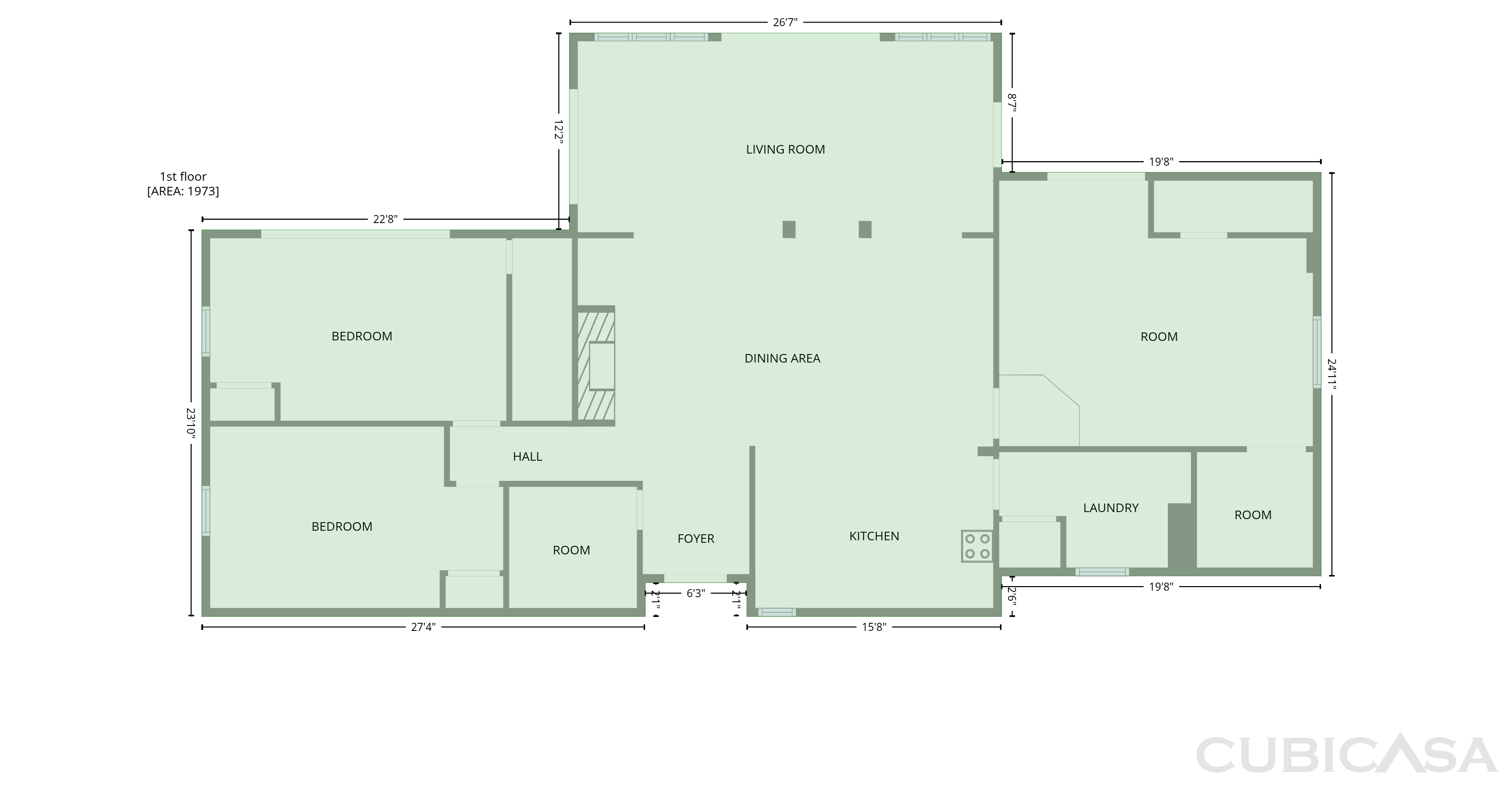 Main Floor of 1515 S West Shore Blvd, Tampa, FL