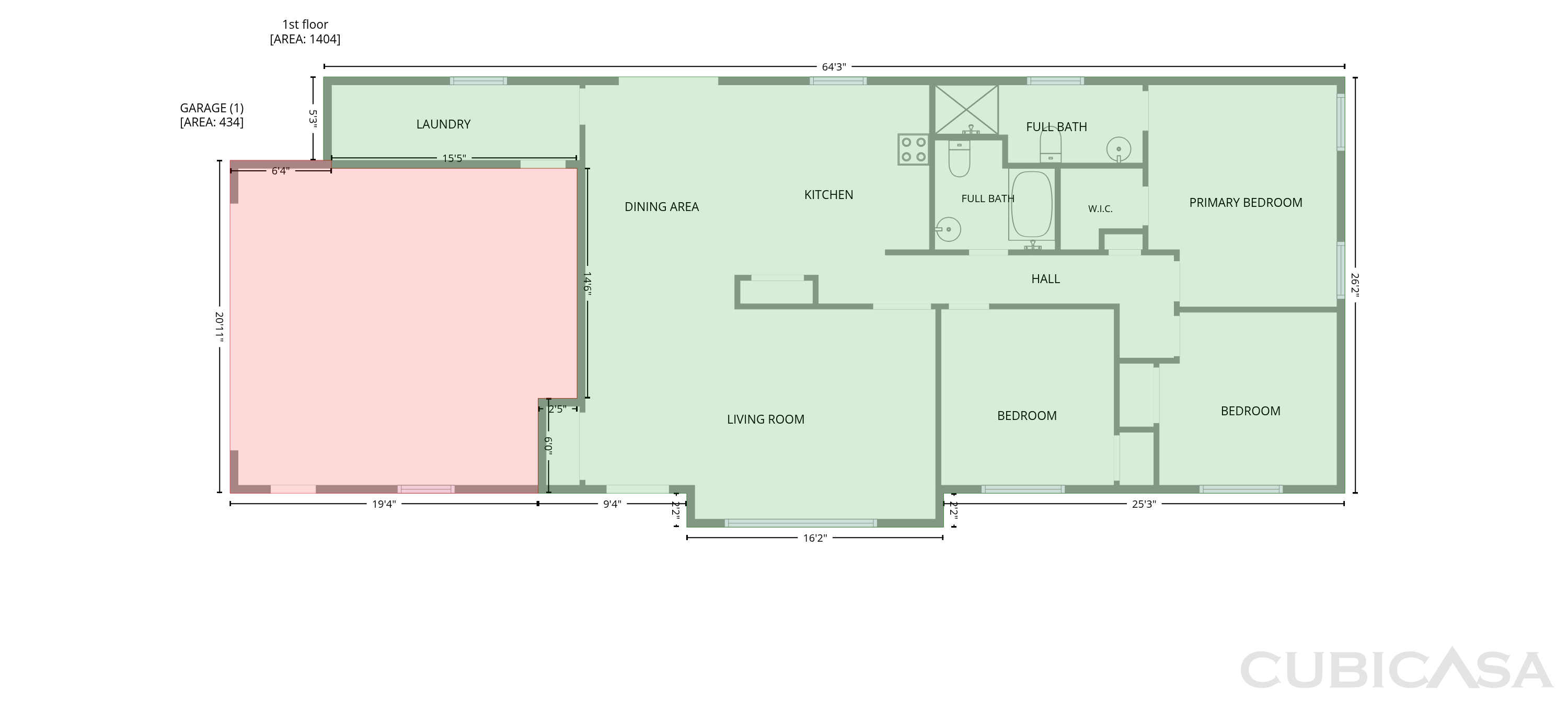 Main Floor of 1430 Hawk Ln, Seymour, TN