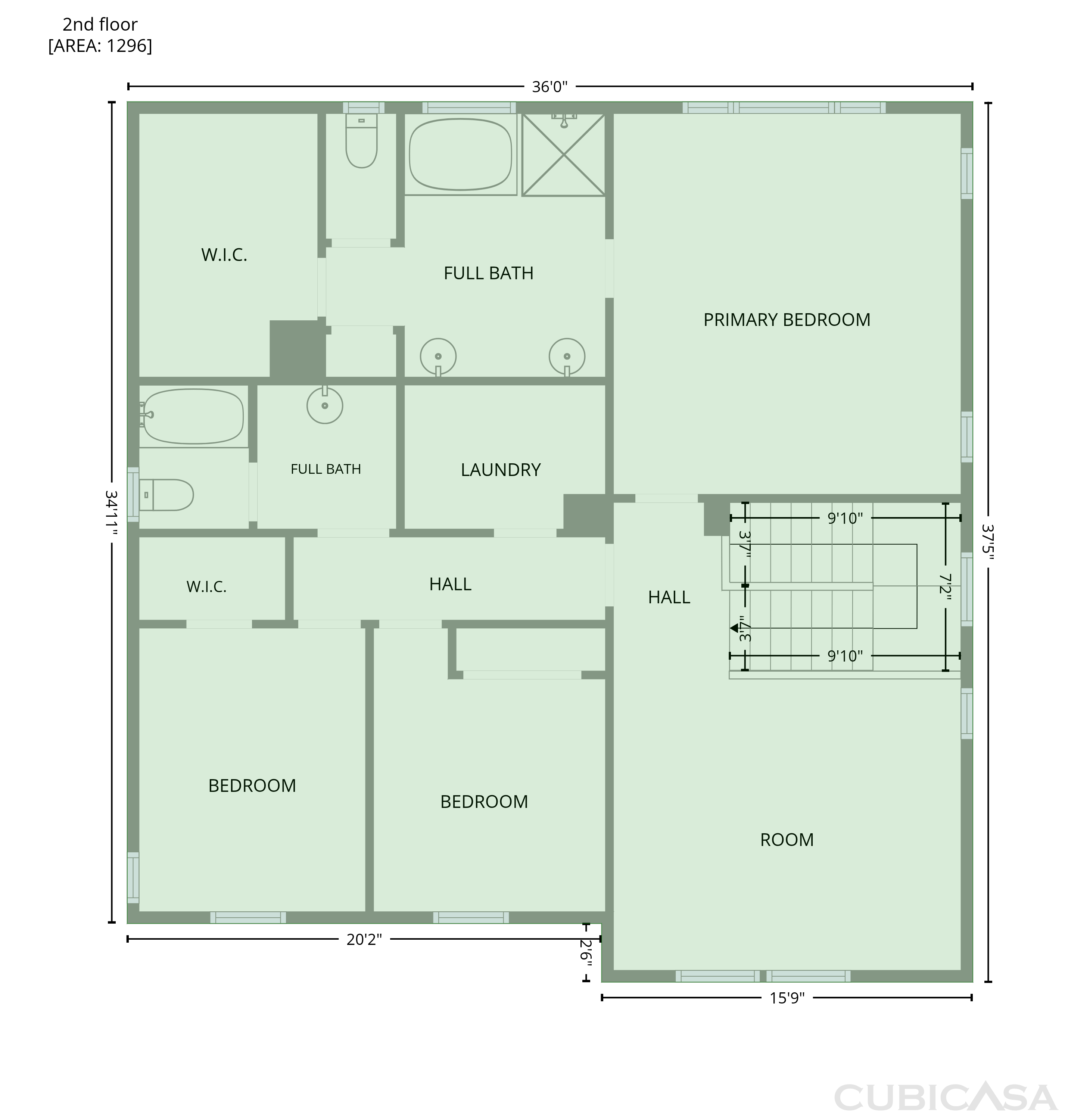 Second Floor of 16207 Sculptor Ave, Lathrop, CA