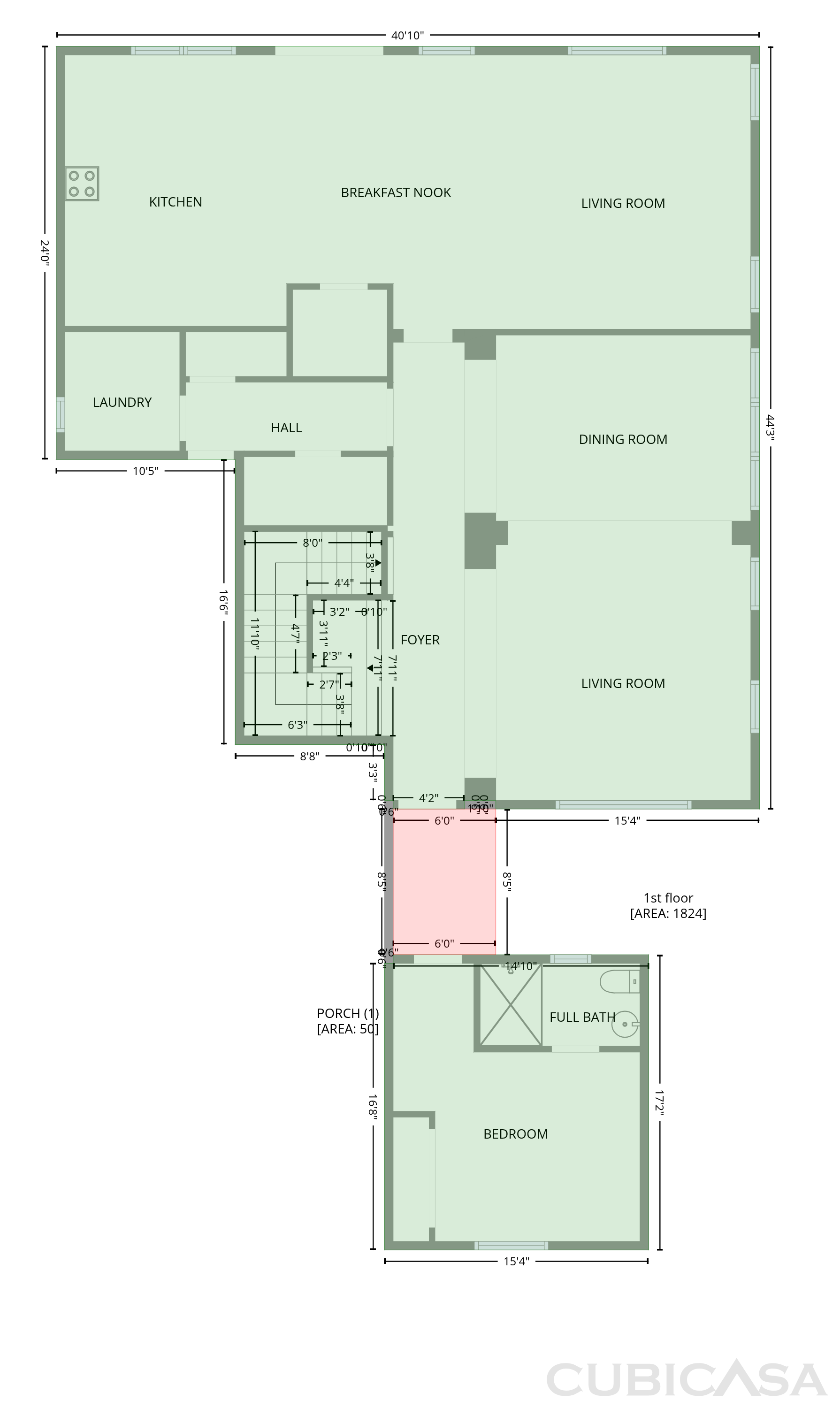 Main Floor of 1945 E Mia Ln, Gilbert, AZ