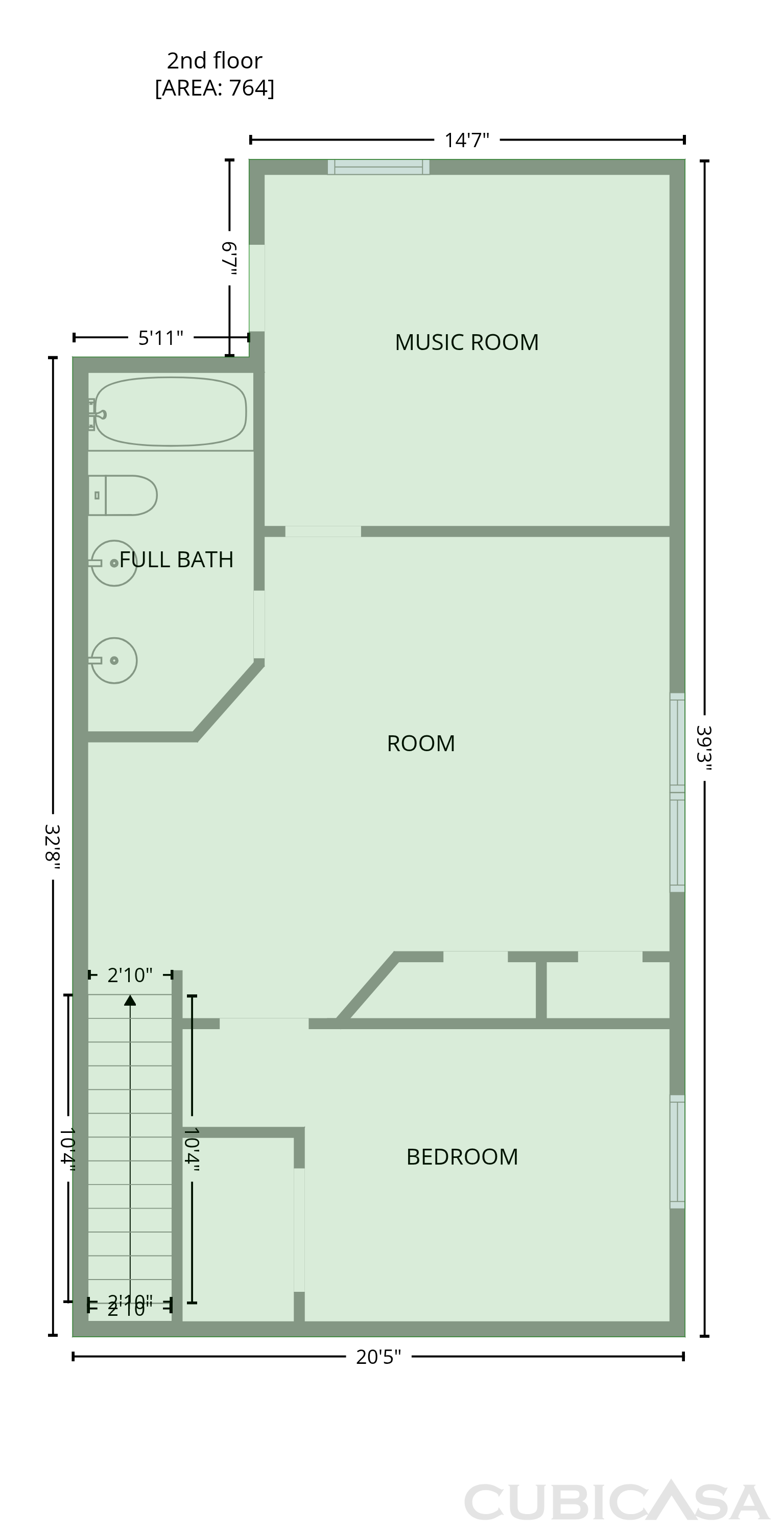 Second Floor of 7107 Sweet Violet Trl, Humble, TX