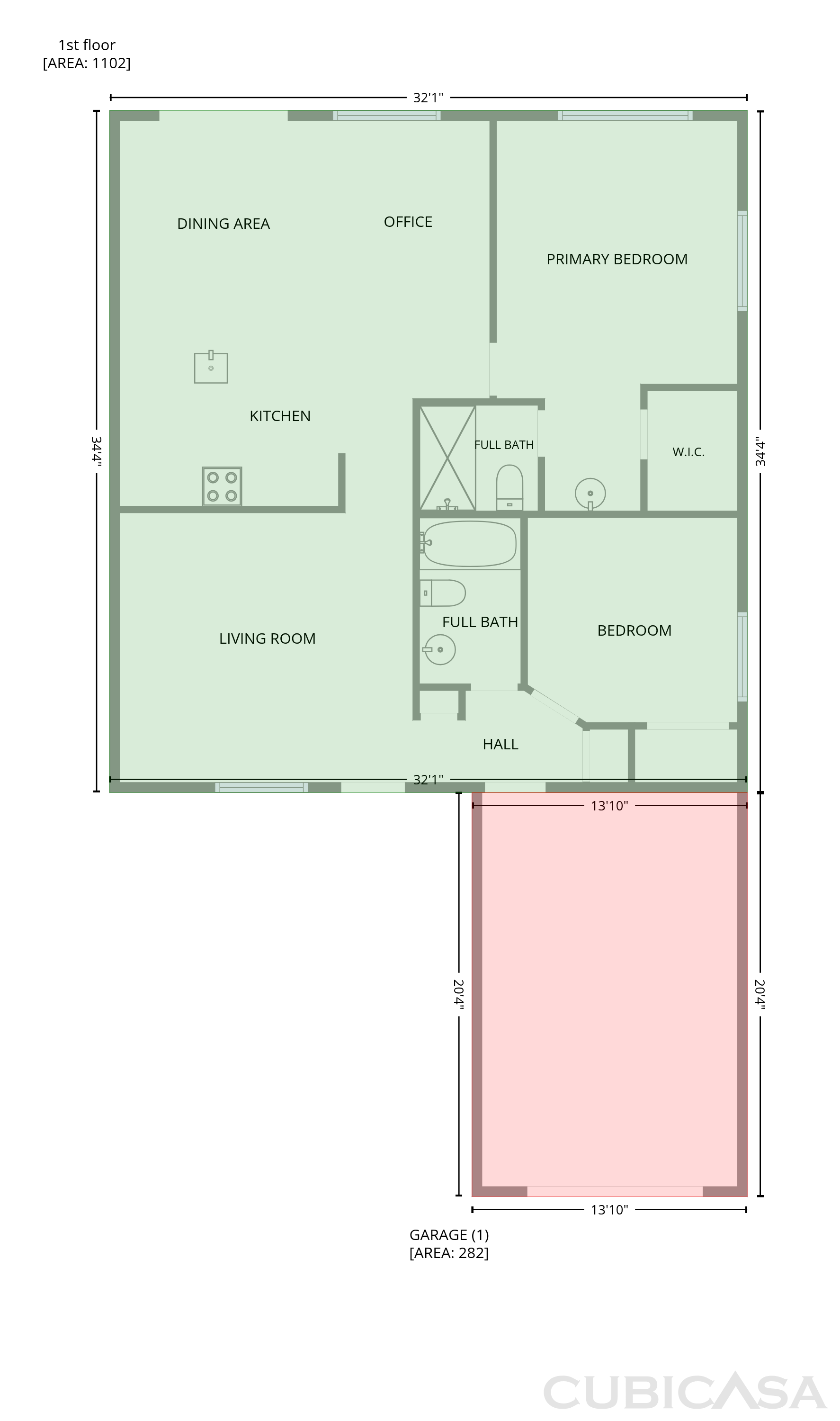 Main Floor of 20226 N 32nd Ln, Phoenix, AZ