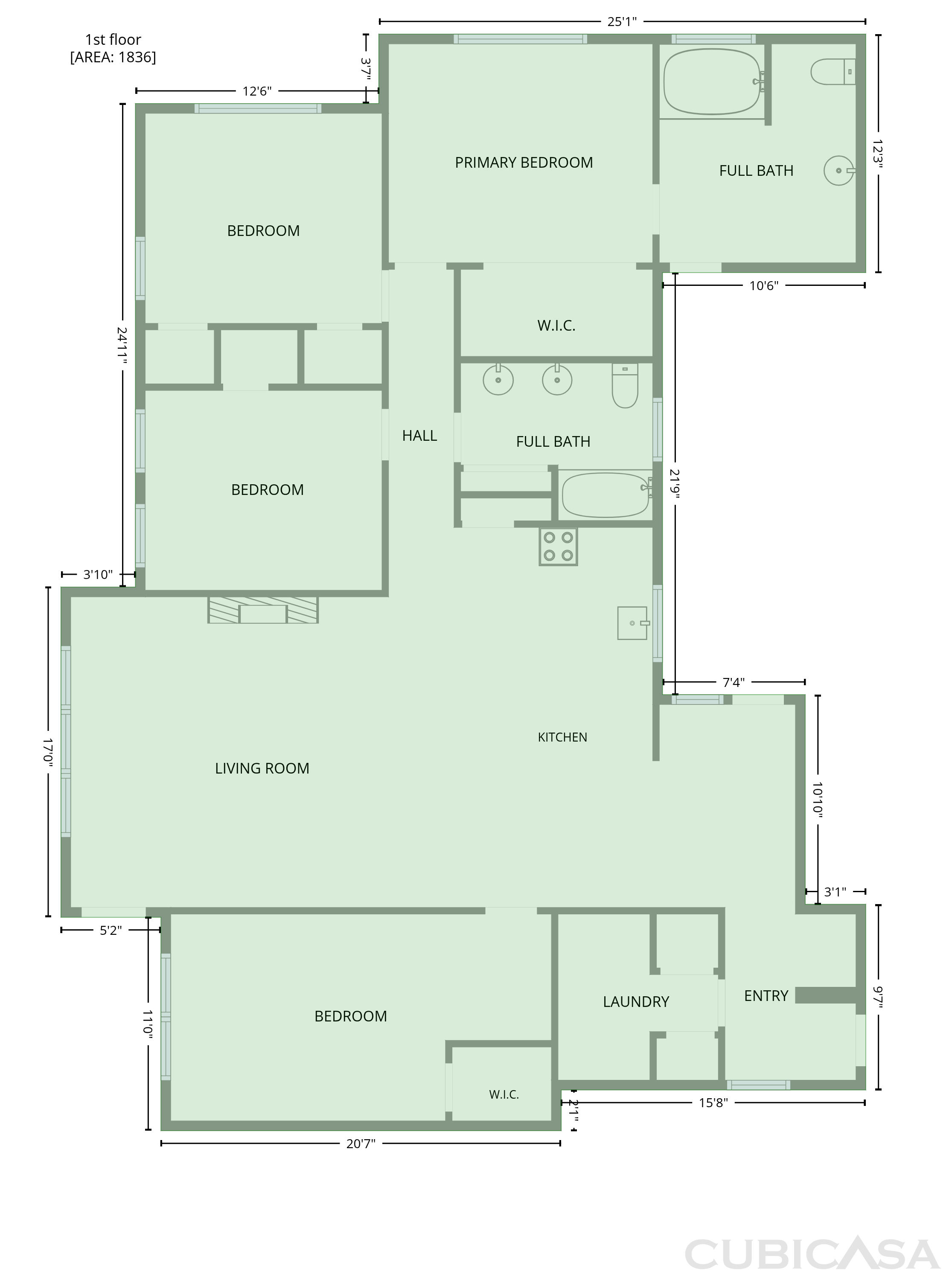 Main Floor of 118 S Ringgold St, West Columbia, TX