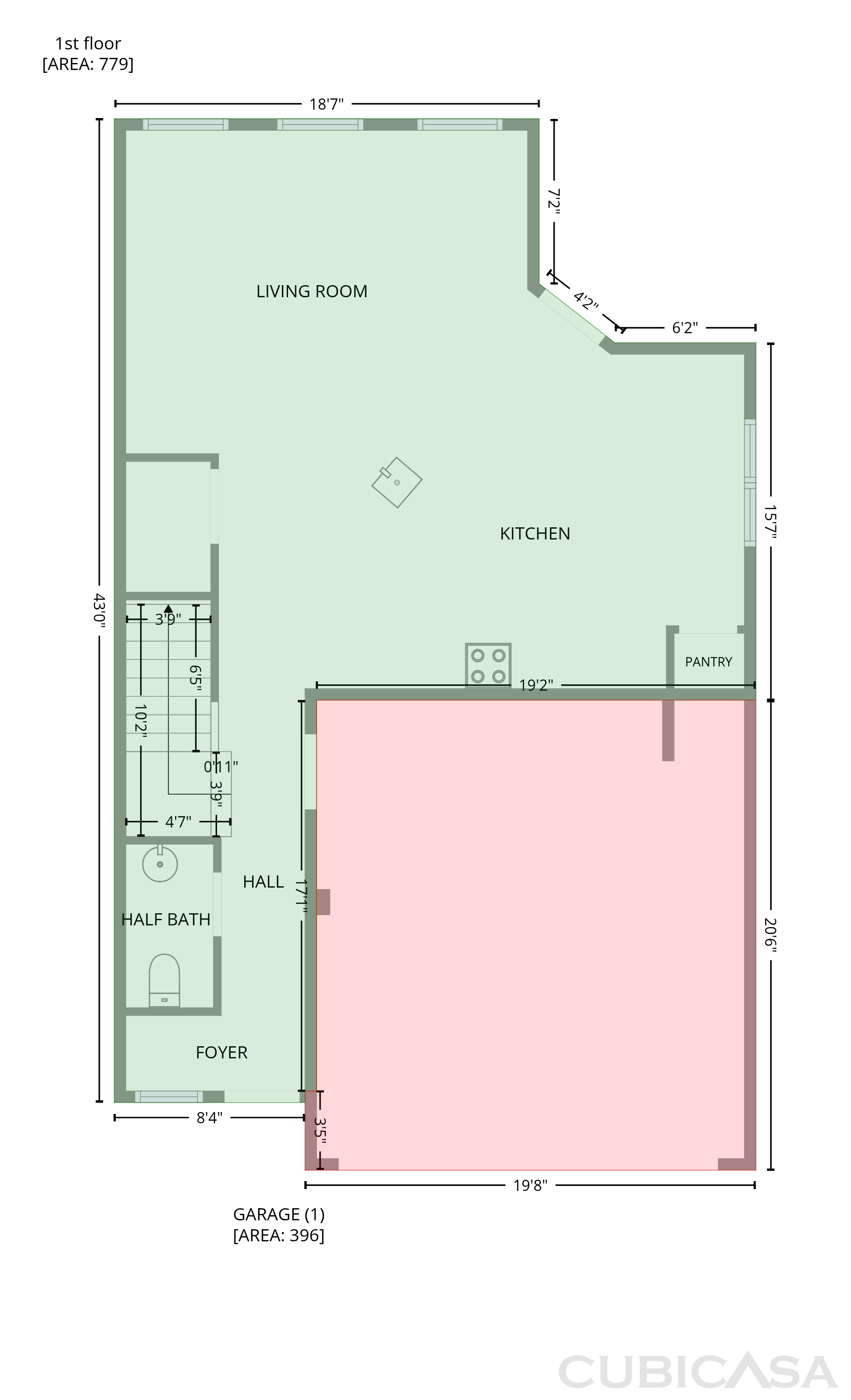Main Floor of 35 Samuel Way NW, Cartersville, GA