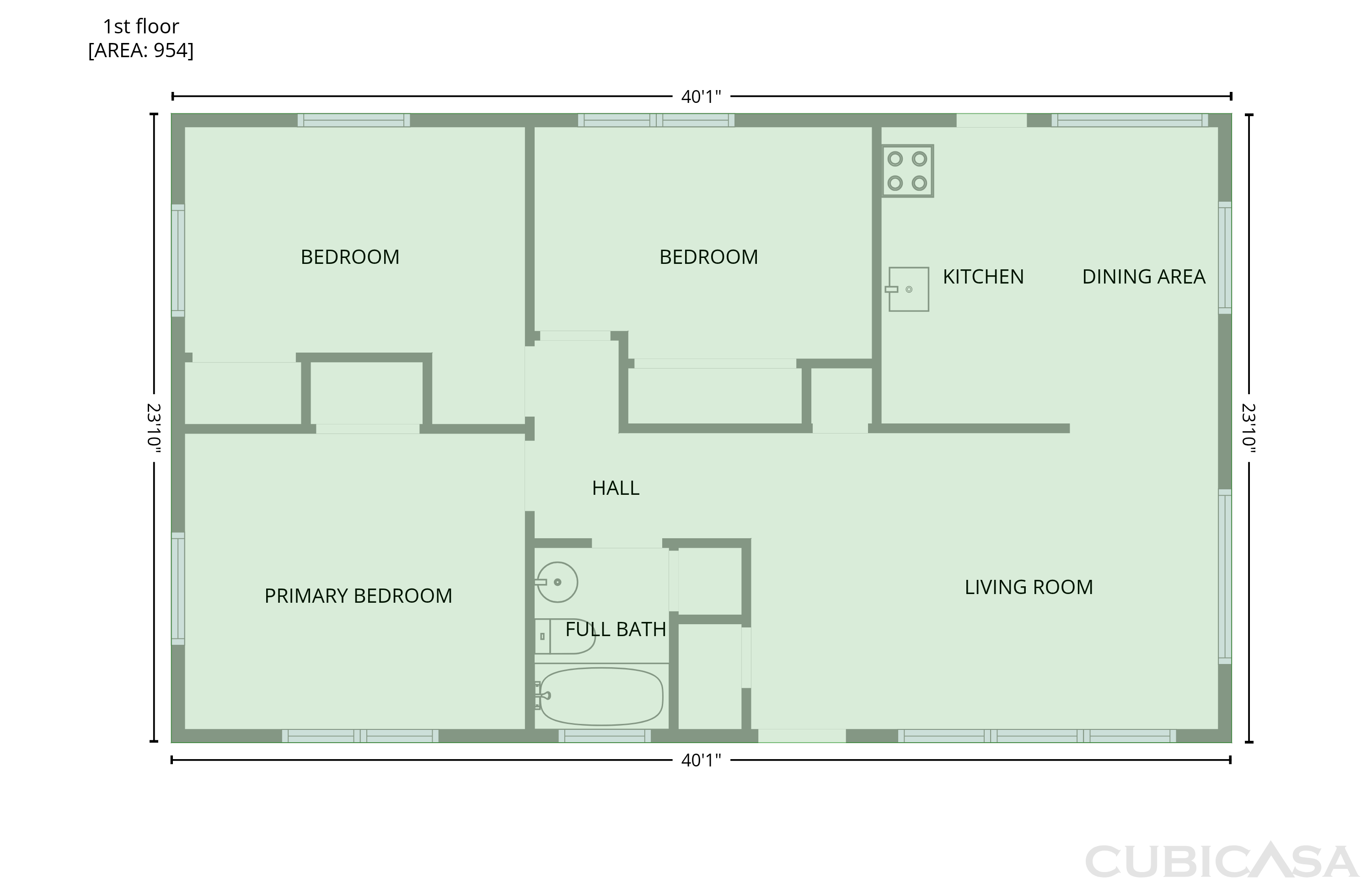 Main Floor of 917 Golden Rule Ct N, Lakeland, FL