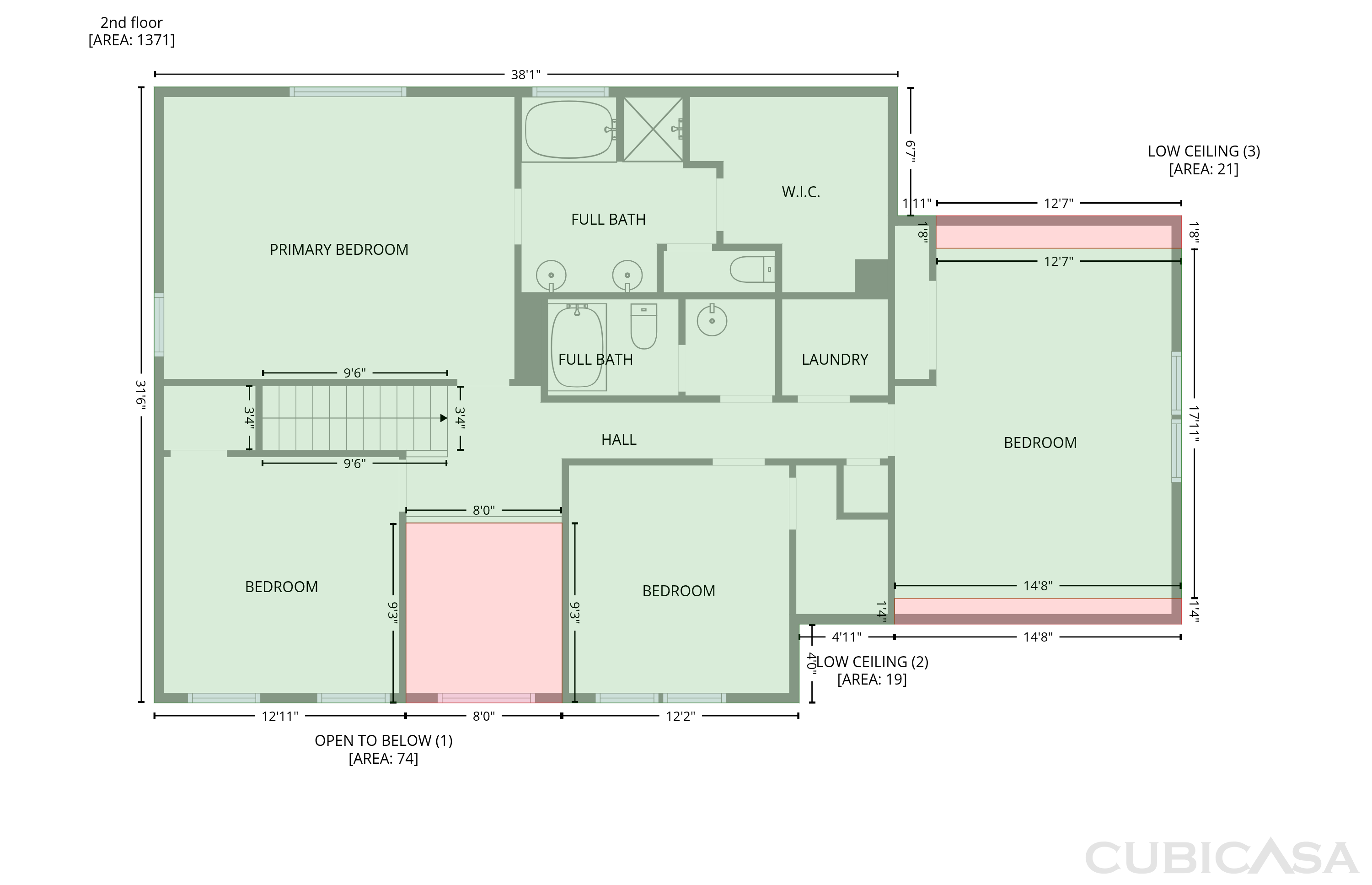 Second Floor of 8692 Hickory Creek Ct, North Charleston, SC