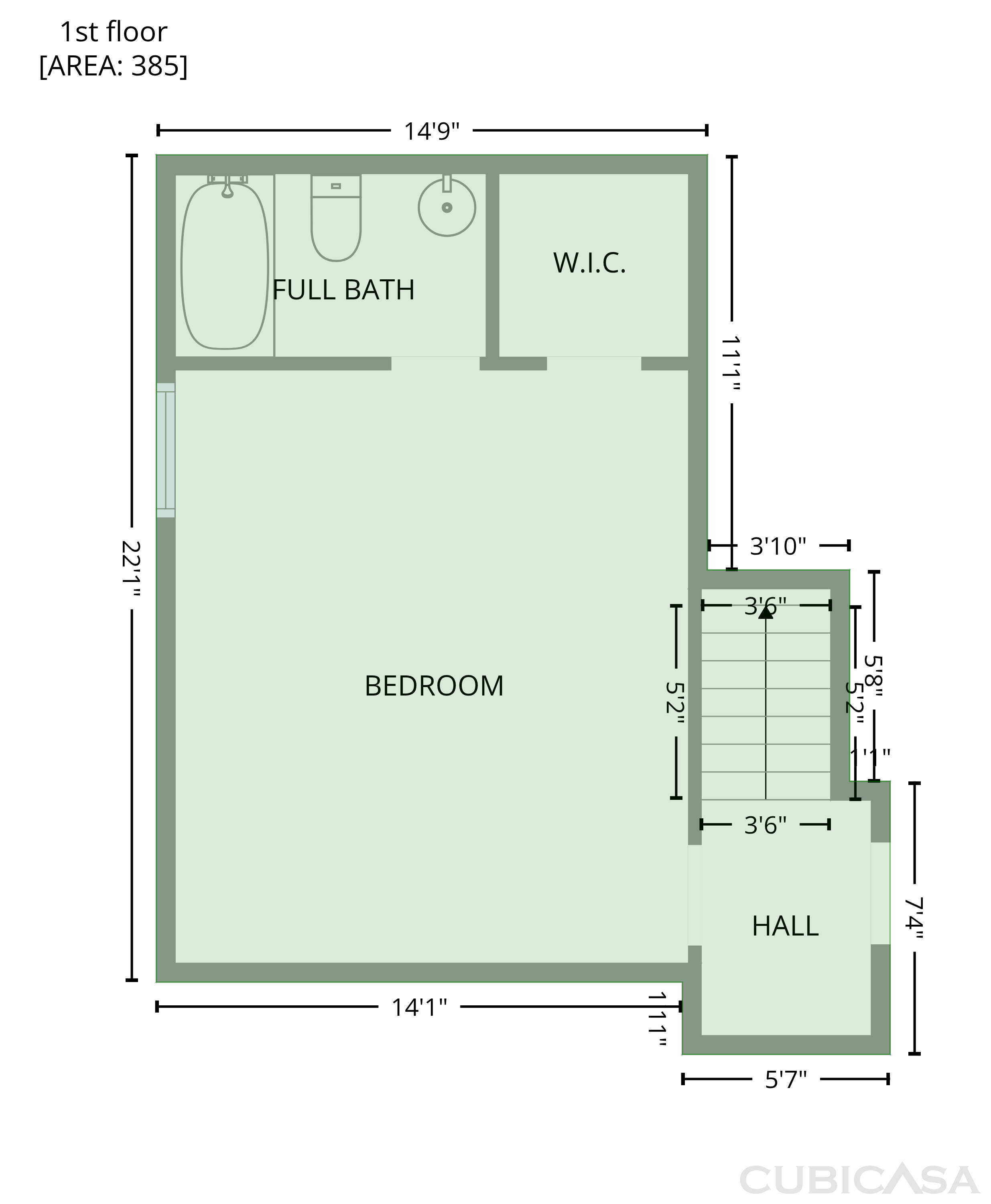 Main Floor of 1370 Providence Dr, Lawrenceville, GA