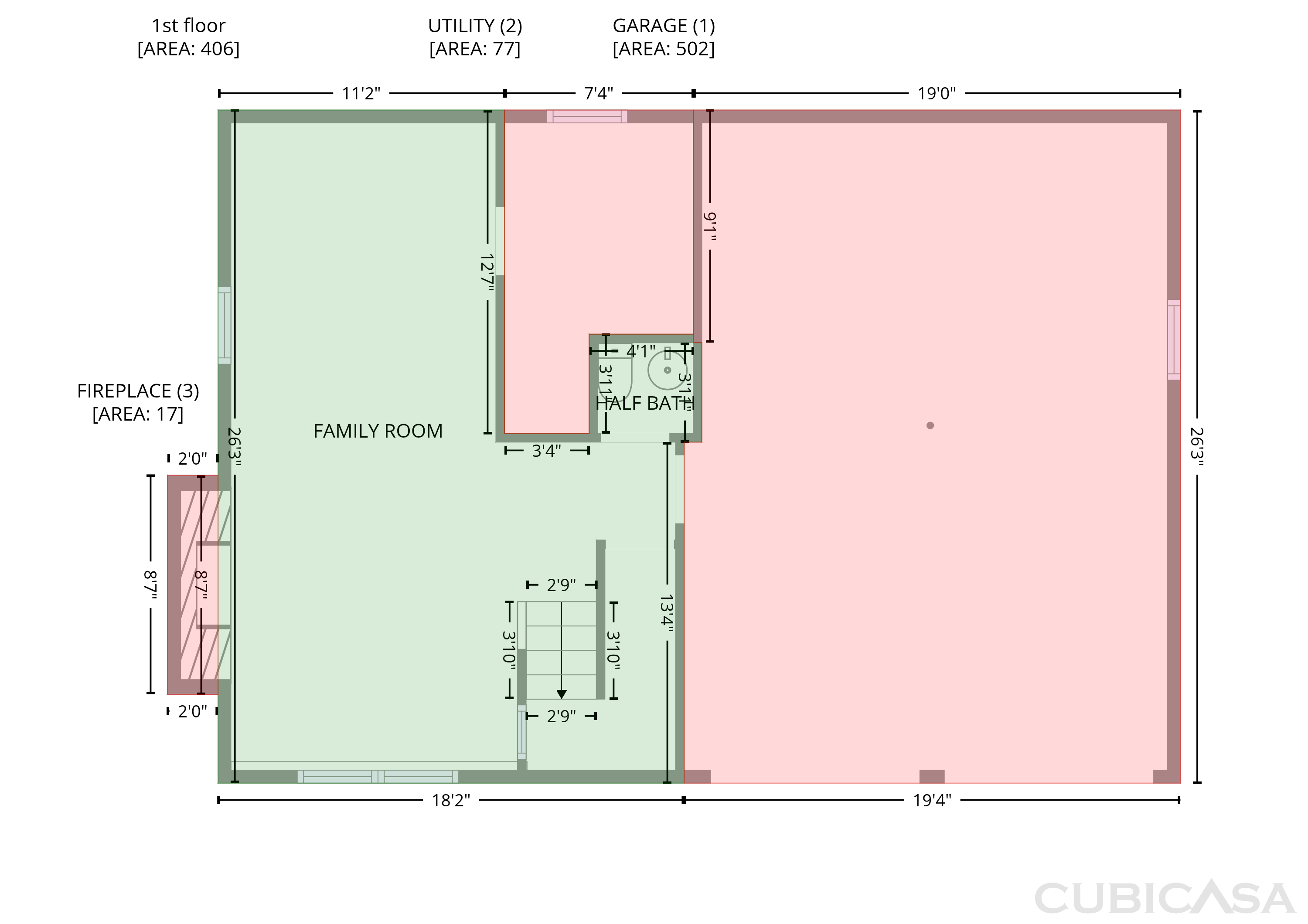 Main Floor of 16517 E 35th Street Ct, Independence, MO