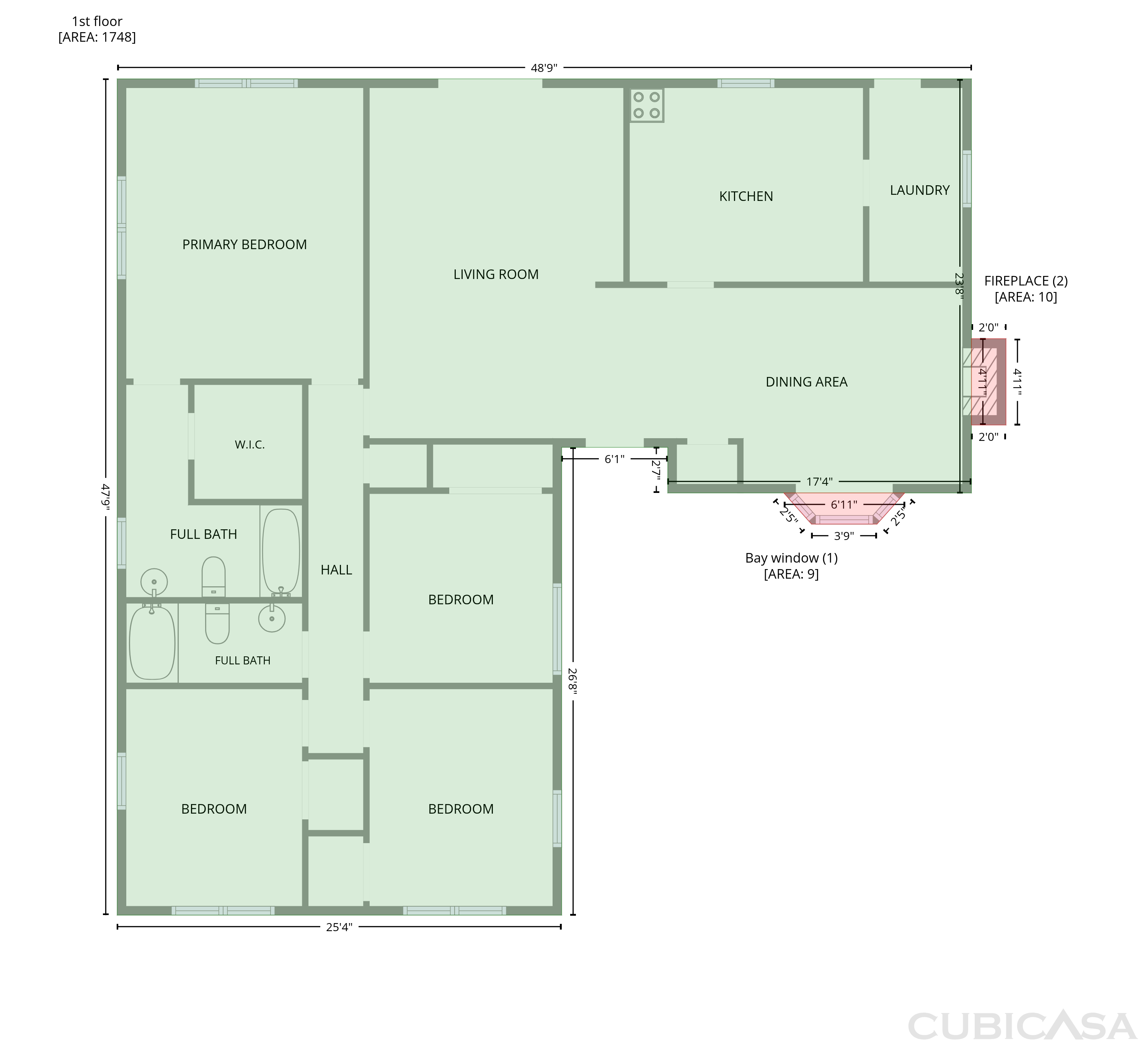 Main Floor of 2001 Lietch Ln NE, Conyers, GA