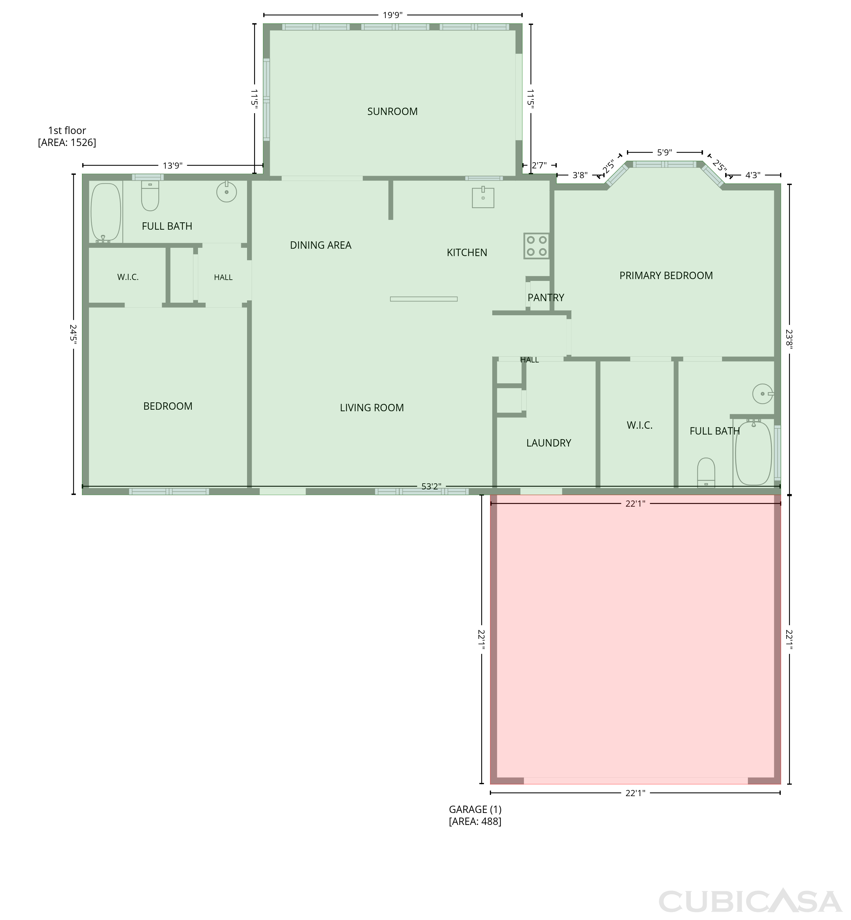 Main Floor of 14280 SE 85th Ave, Summerfield, FL