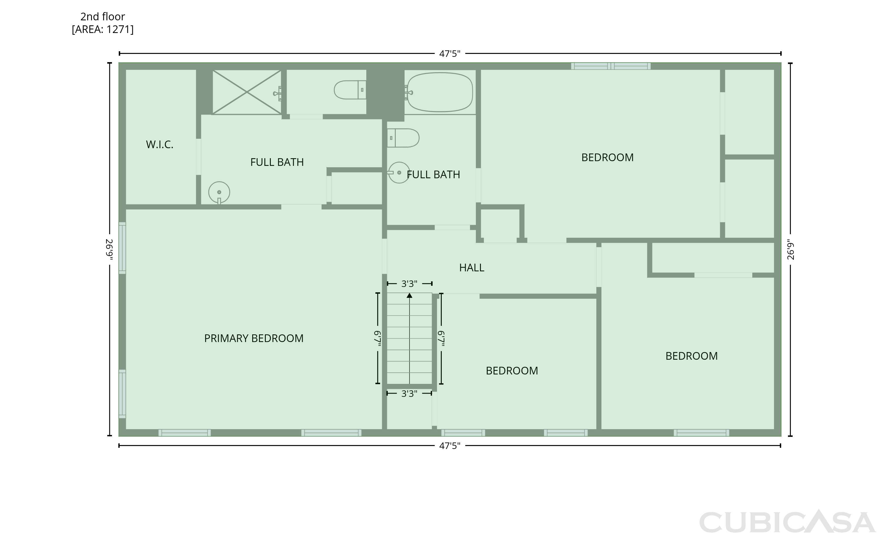 Second Floor of 2226 Country Oaks Dr, Garland, TX