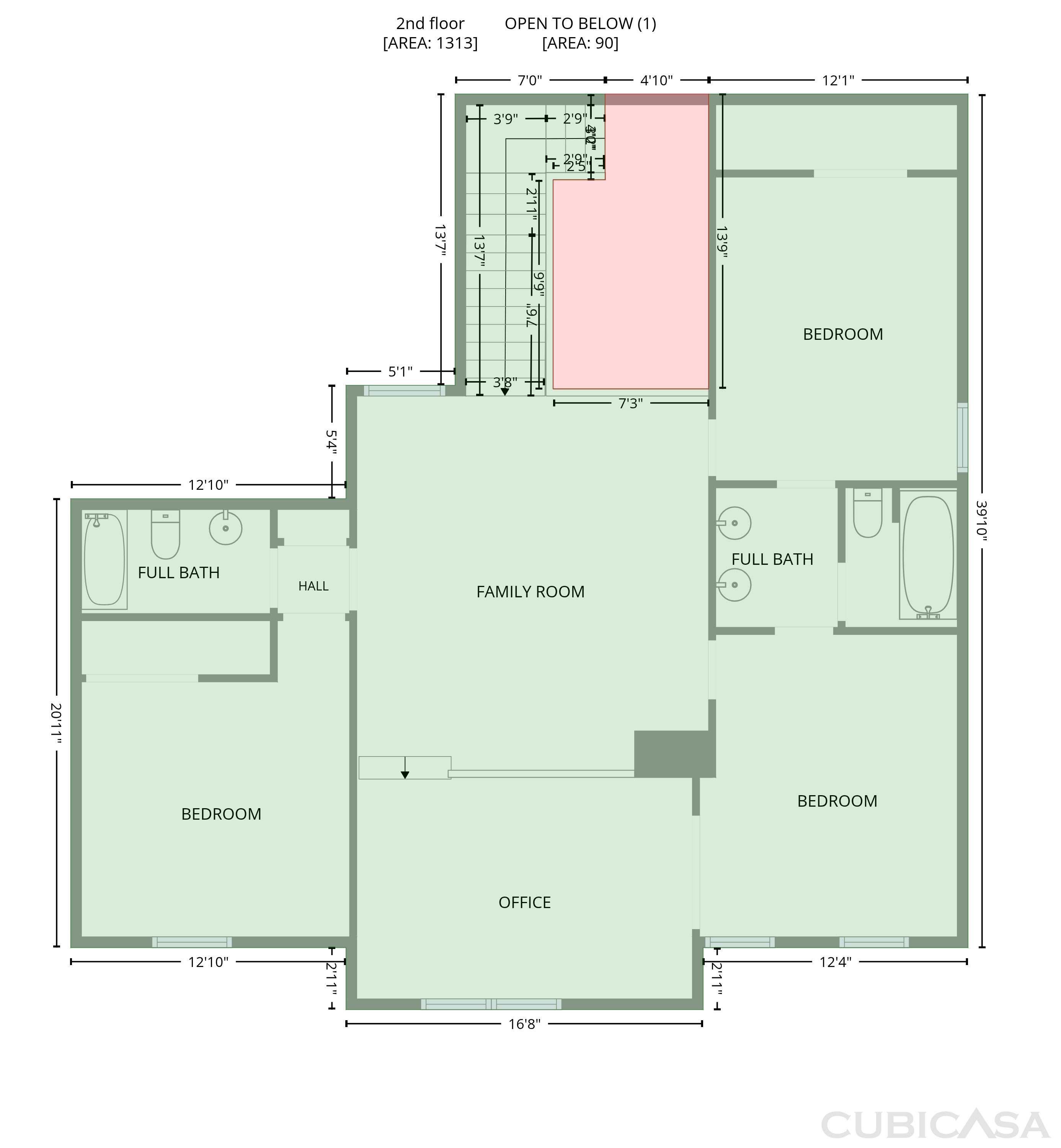 Second Floor of 2236 Black Creek Xing, Hoover, AL
