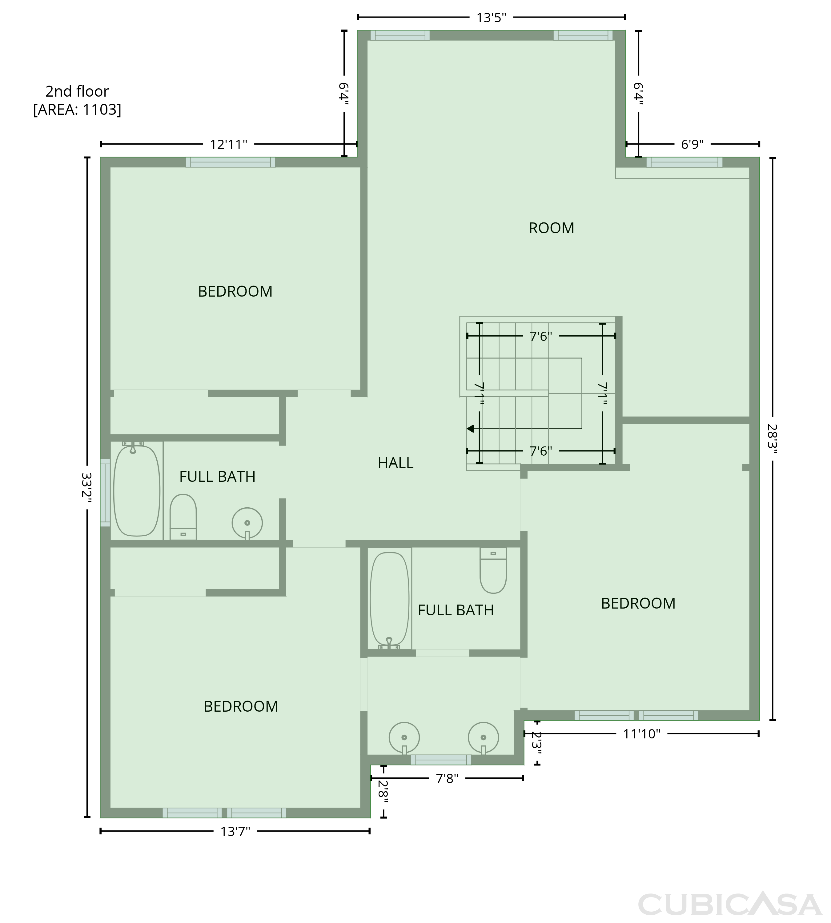 Second Floor of 15626 Dove Meadow St, San Antonio, TX