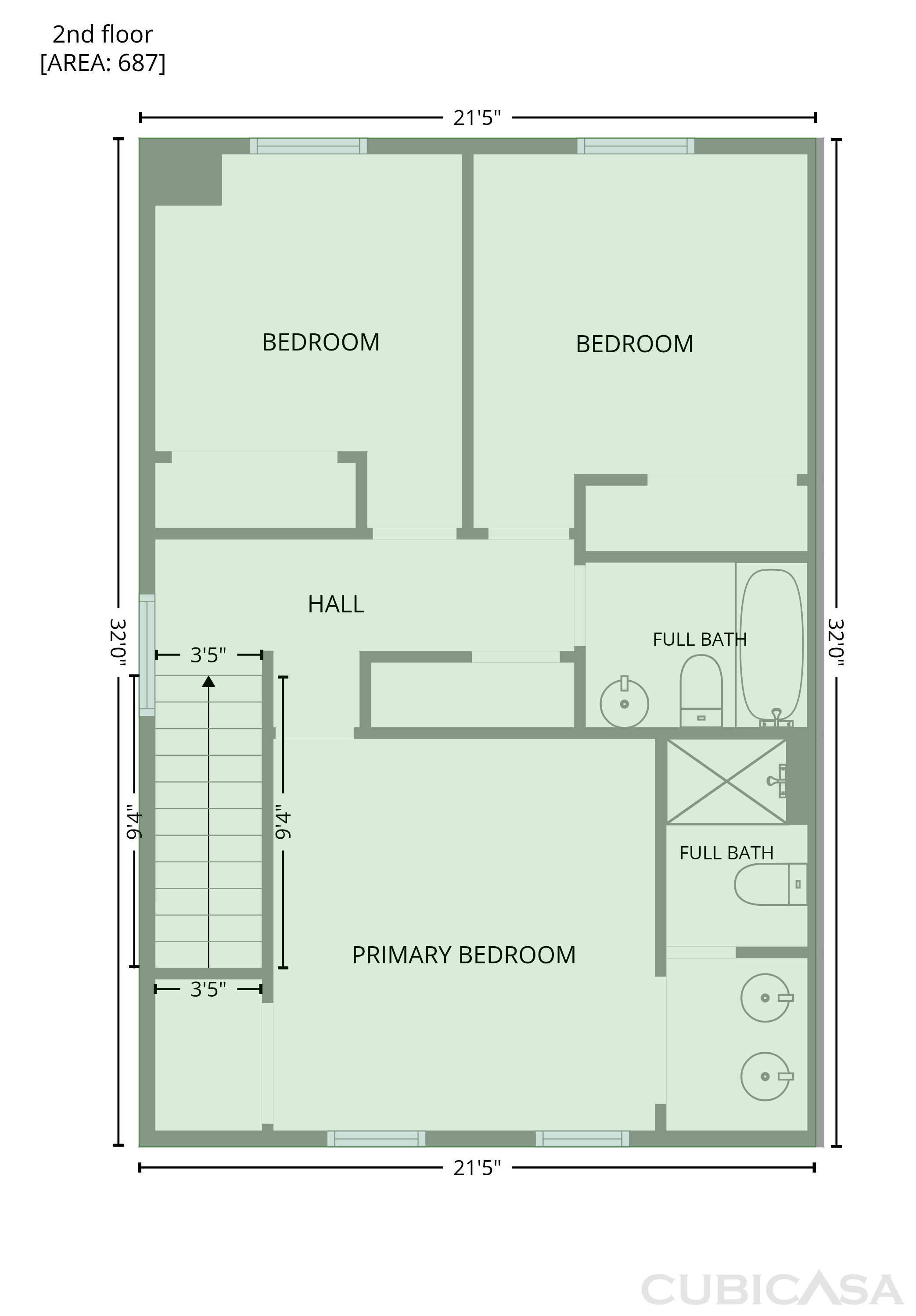 Third Floor of 1810 Sabrina Ct, Charlotte, NC