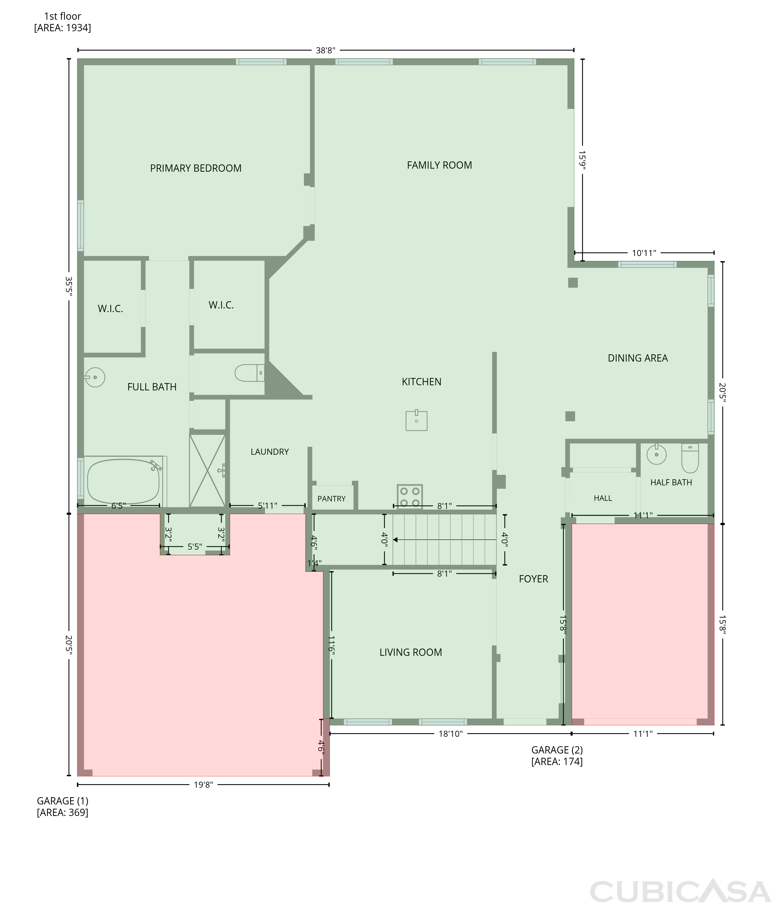 Main Floor of 12424 Belcroft Dr, Riverview, FL