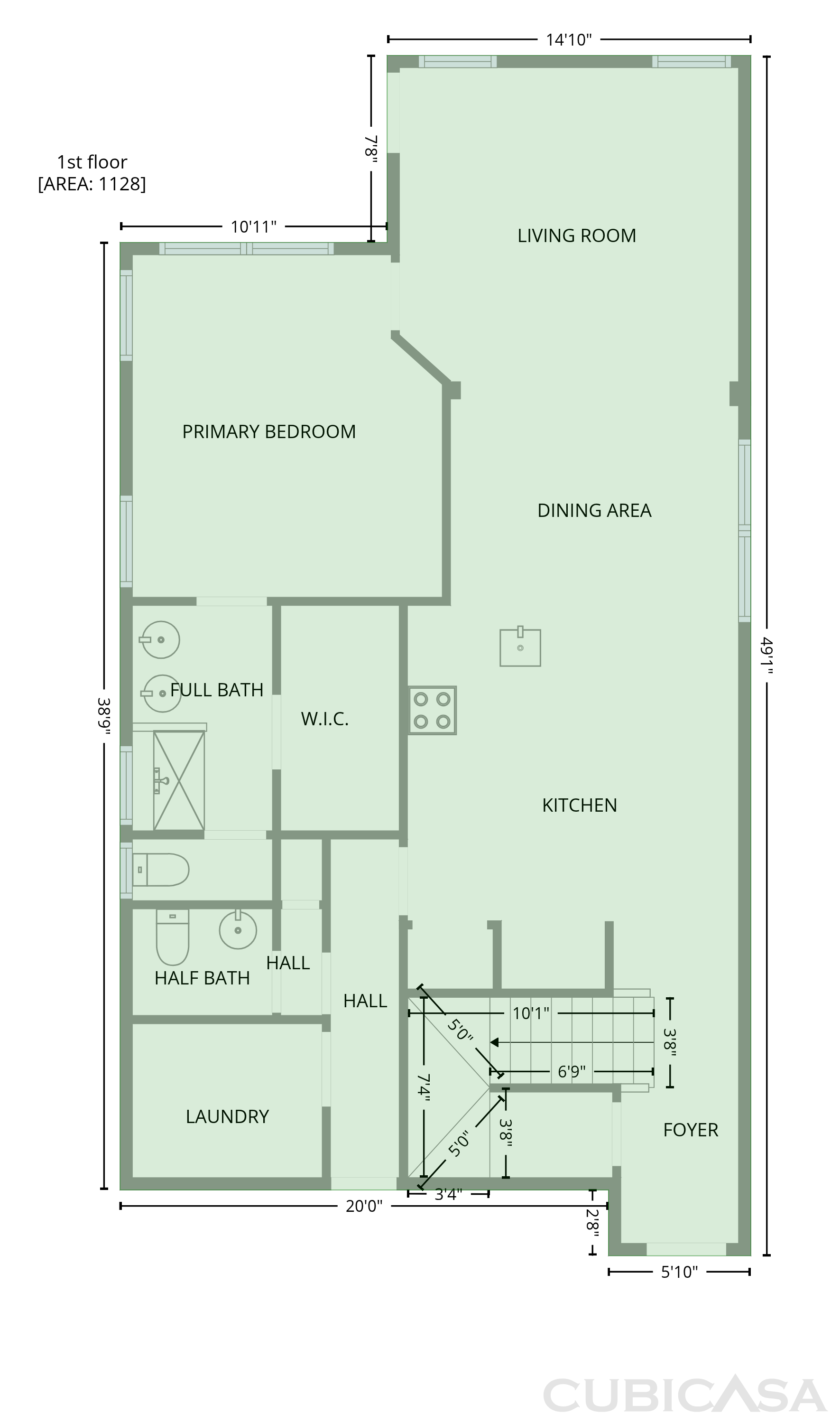 Main Floor of 211 Clifton Bay Loop, Saint Johns, FL