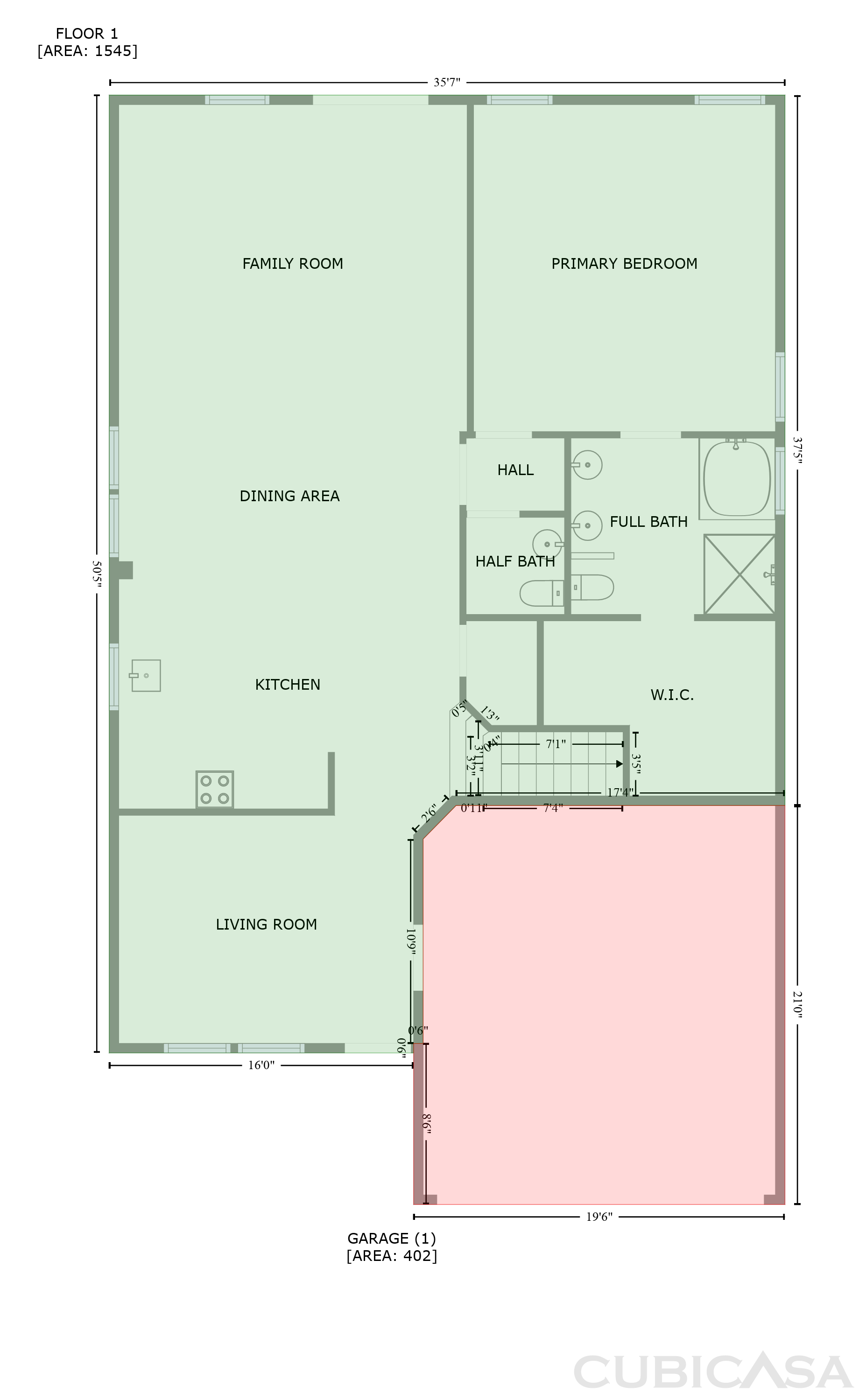 Main Floor of 3201 W Saint Catherine Ave, Phoenix, AZ