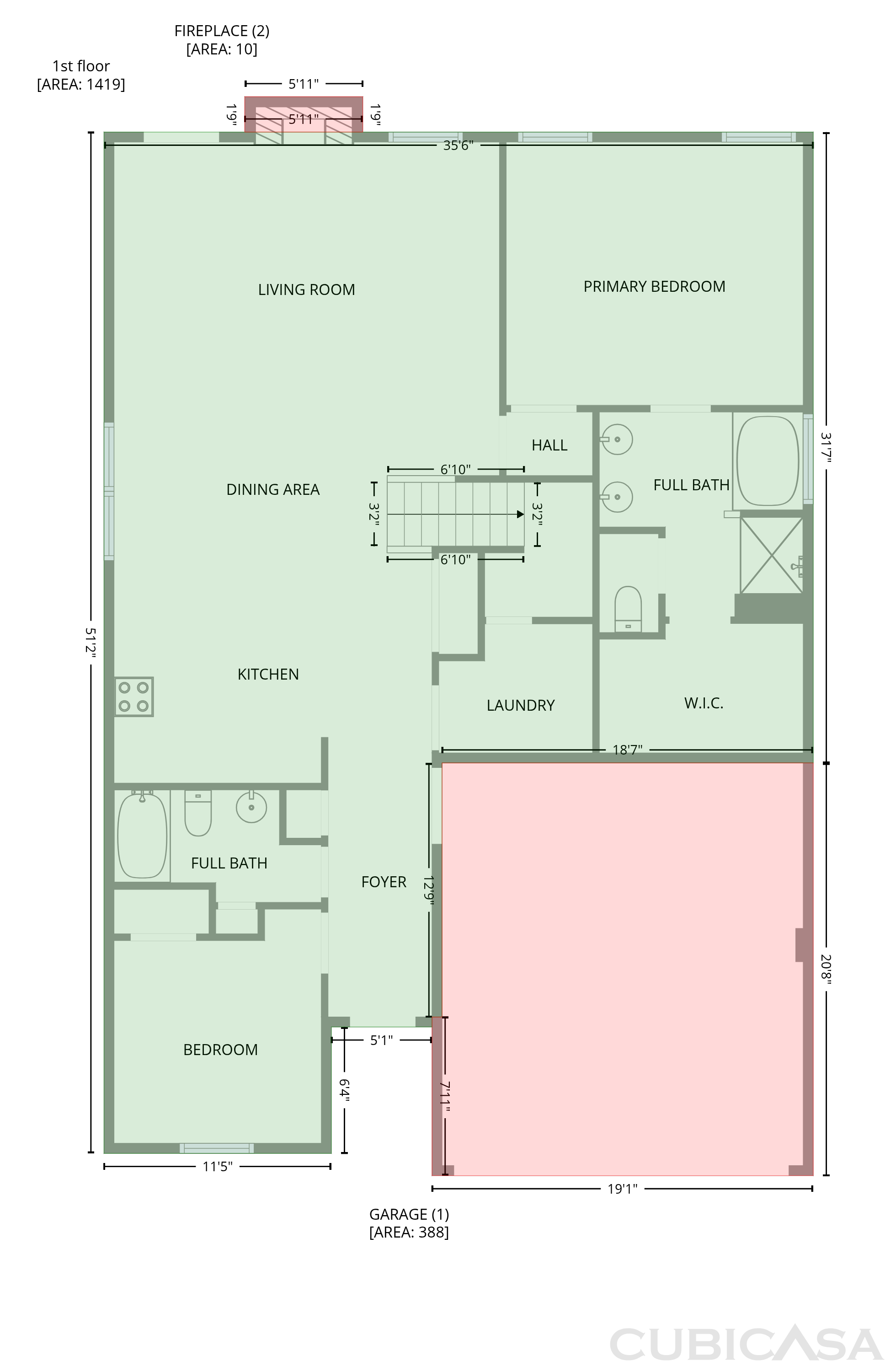 Main Floor of 217 Cassingham Ln, Boiling Springs, SC