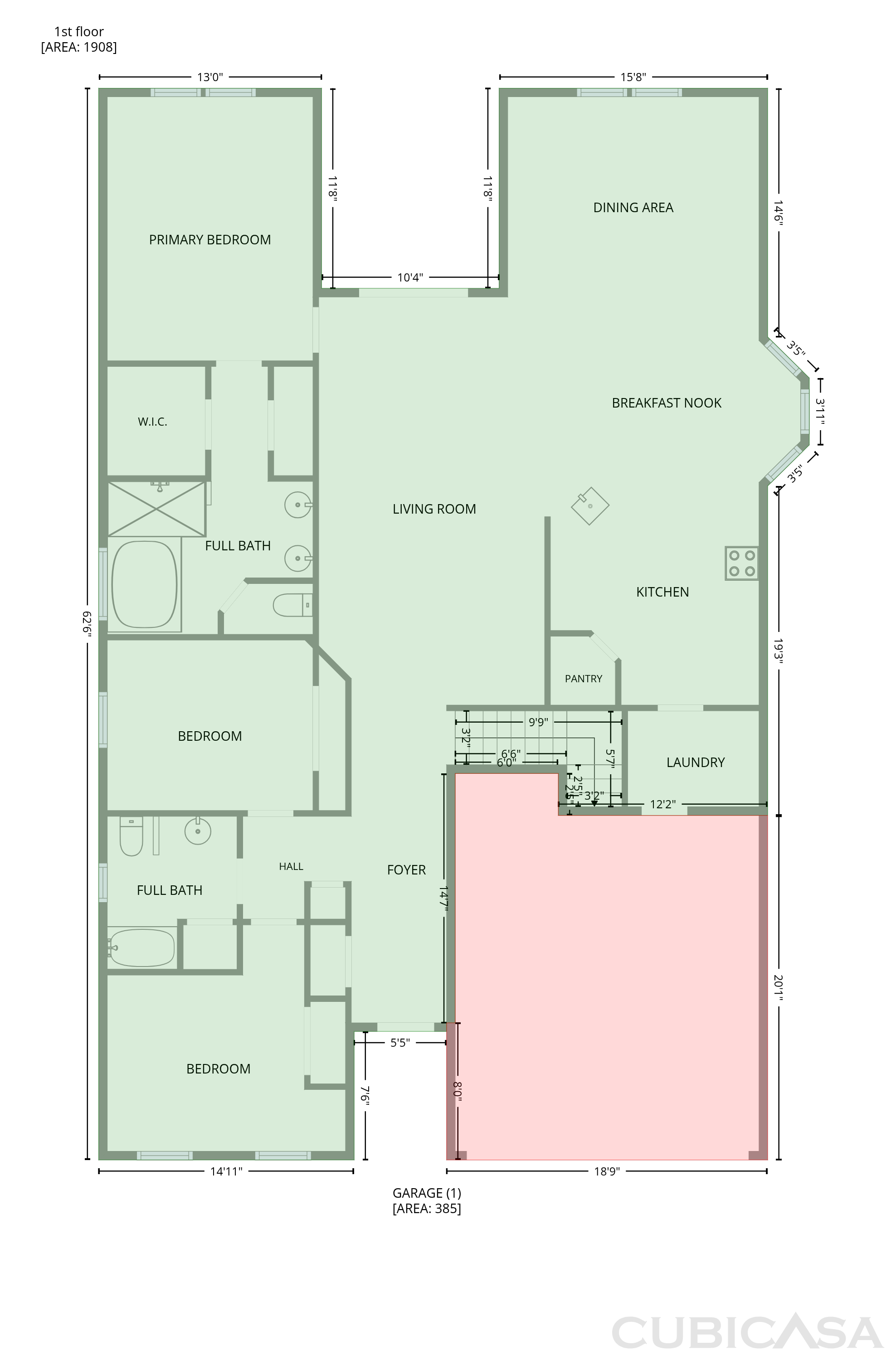 Main Floor of 7473 SW 84th Dr, Gainesville, FL