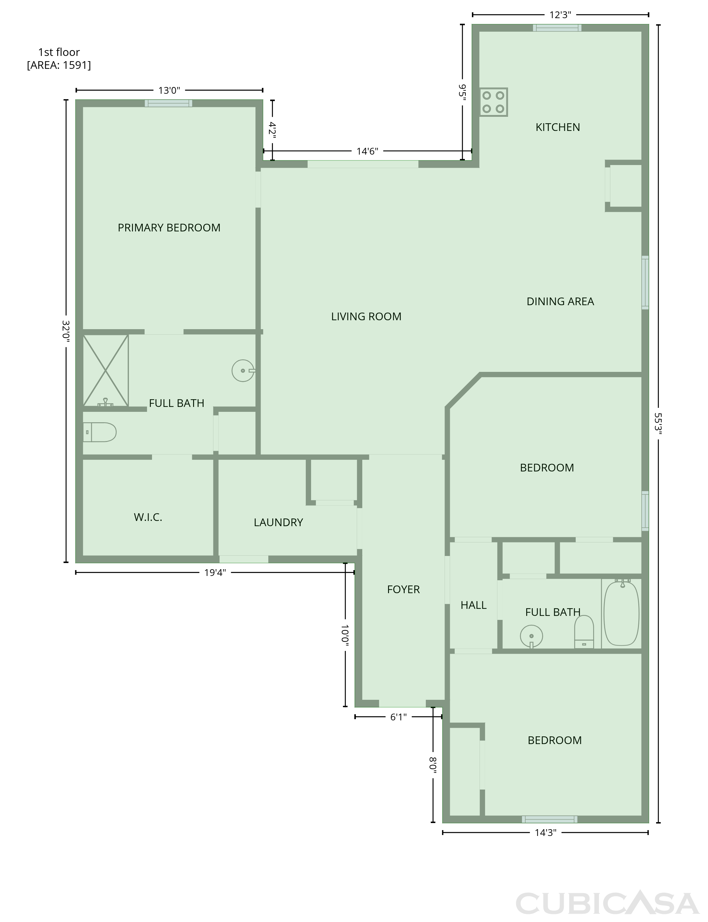 Main Floor of 2440 Bracknell Forest Trl, Tavares, FL