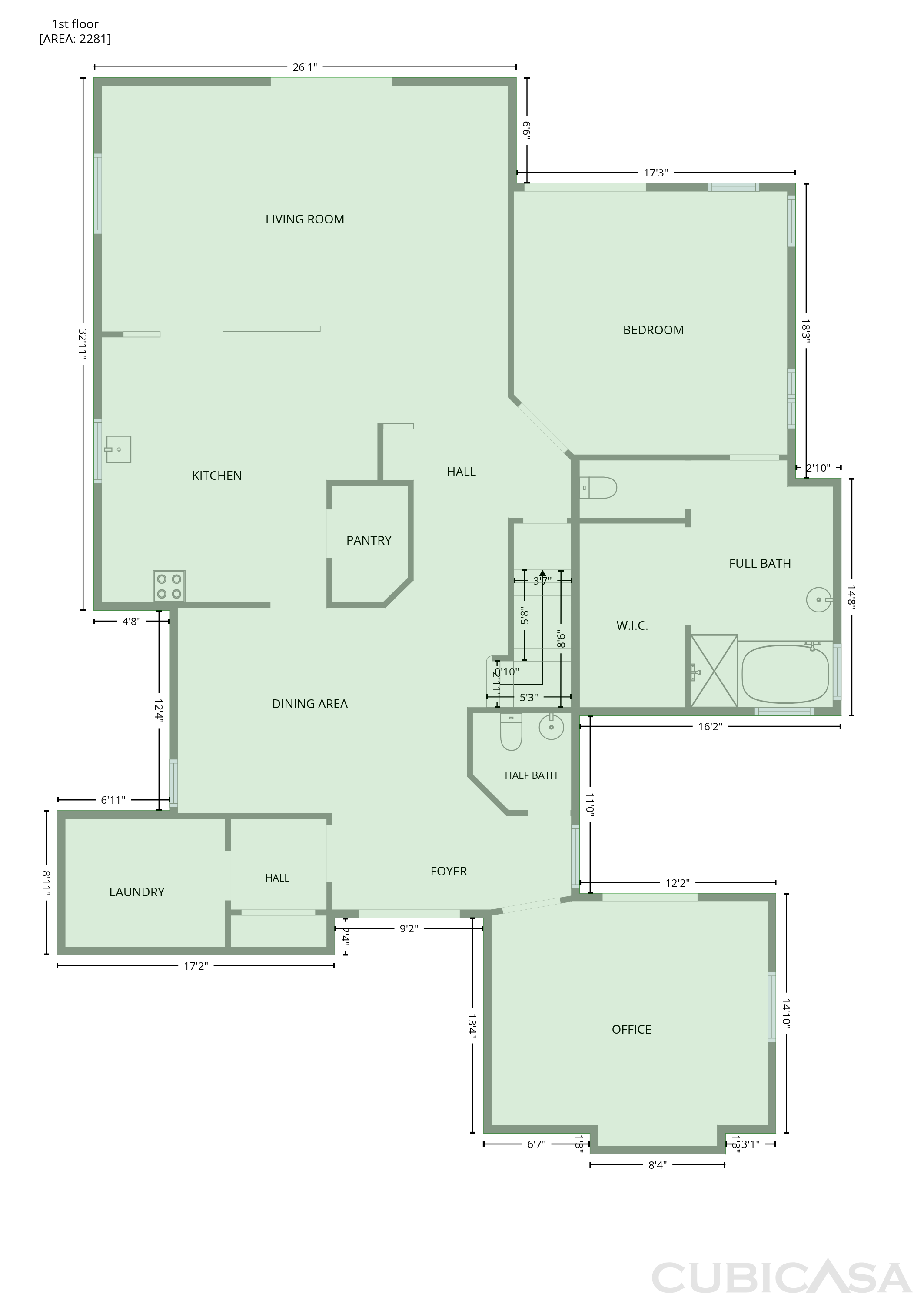Main Floor of 26666 N 62nd St, Scottsdale, AZ