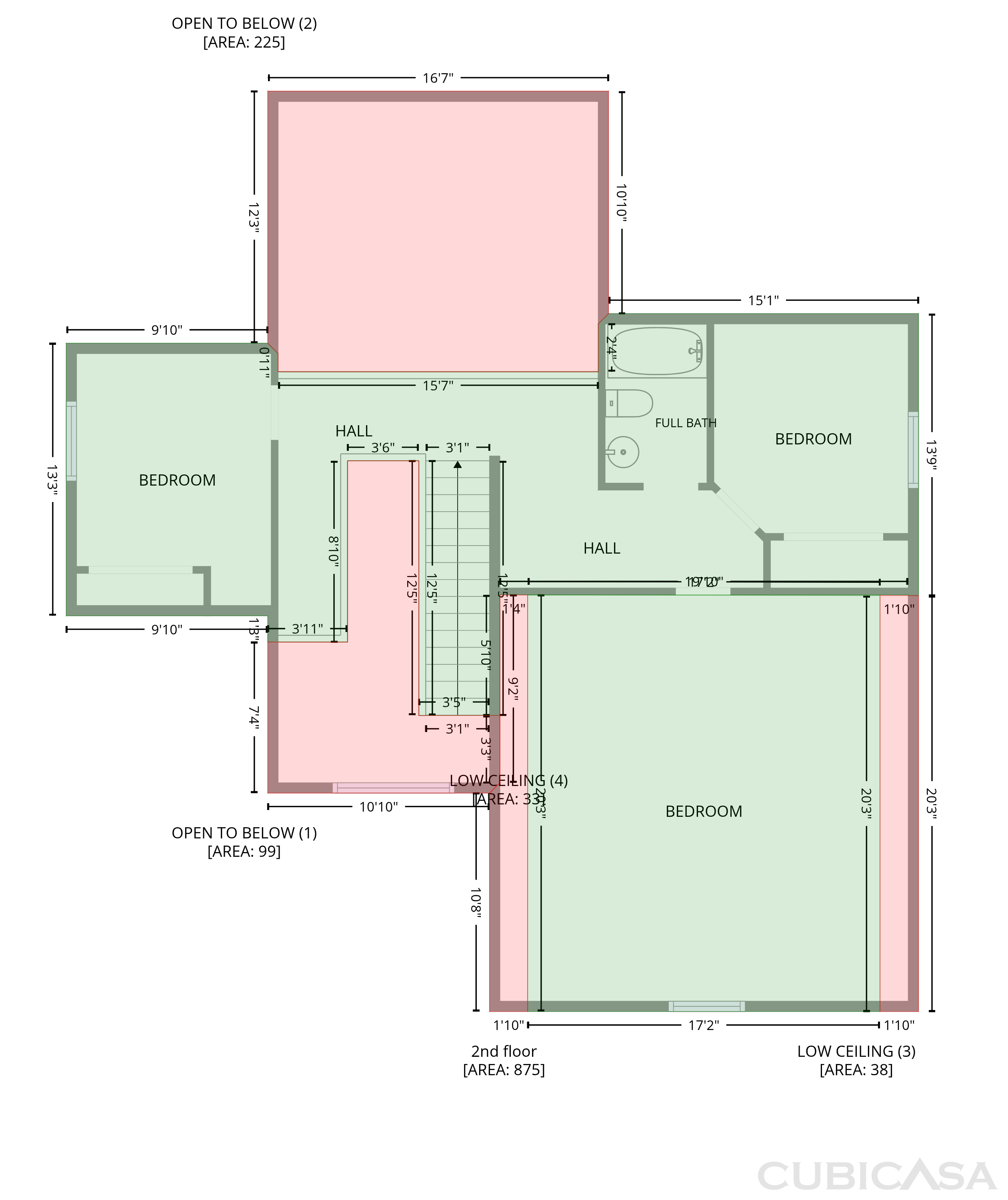 Second Floor of 2642 Westhaven Dr, Murfreesboro, TN