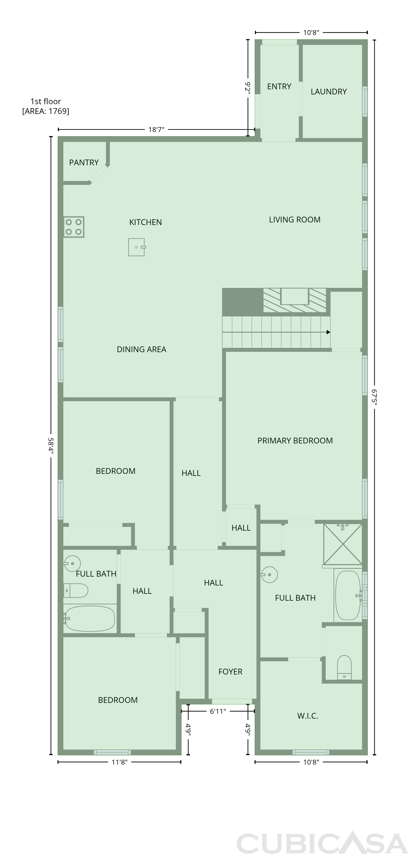 Main Floor of 17628 Bottlebrush Dr, Dallas, TX