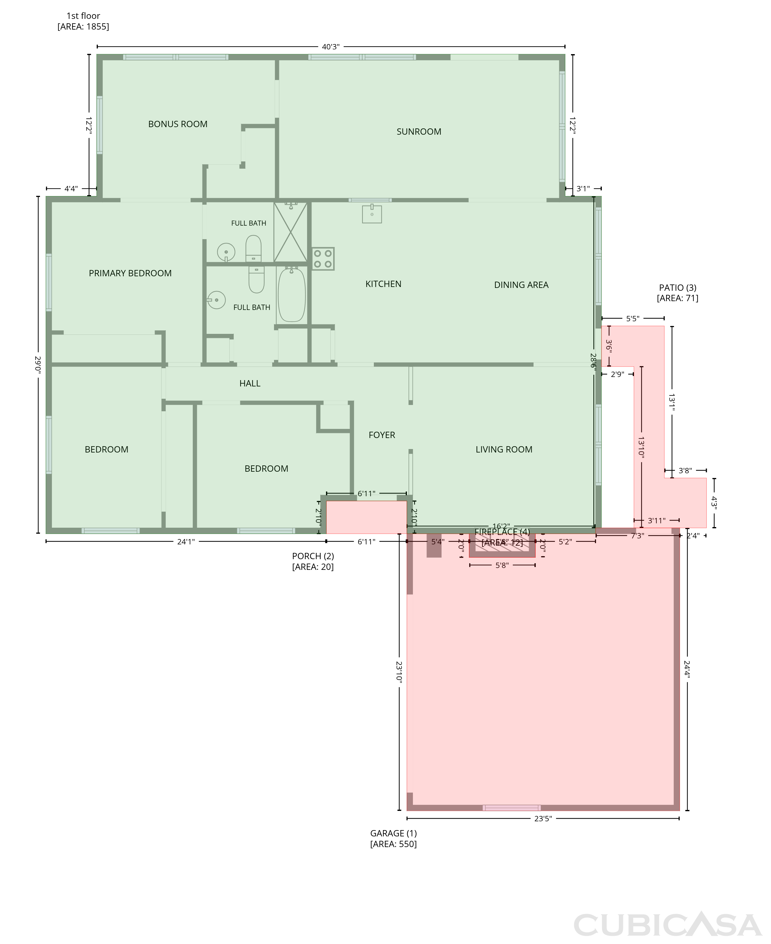 Main Floor of 2617 S Fairway Dr, Melbourne, FL