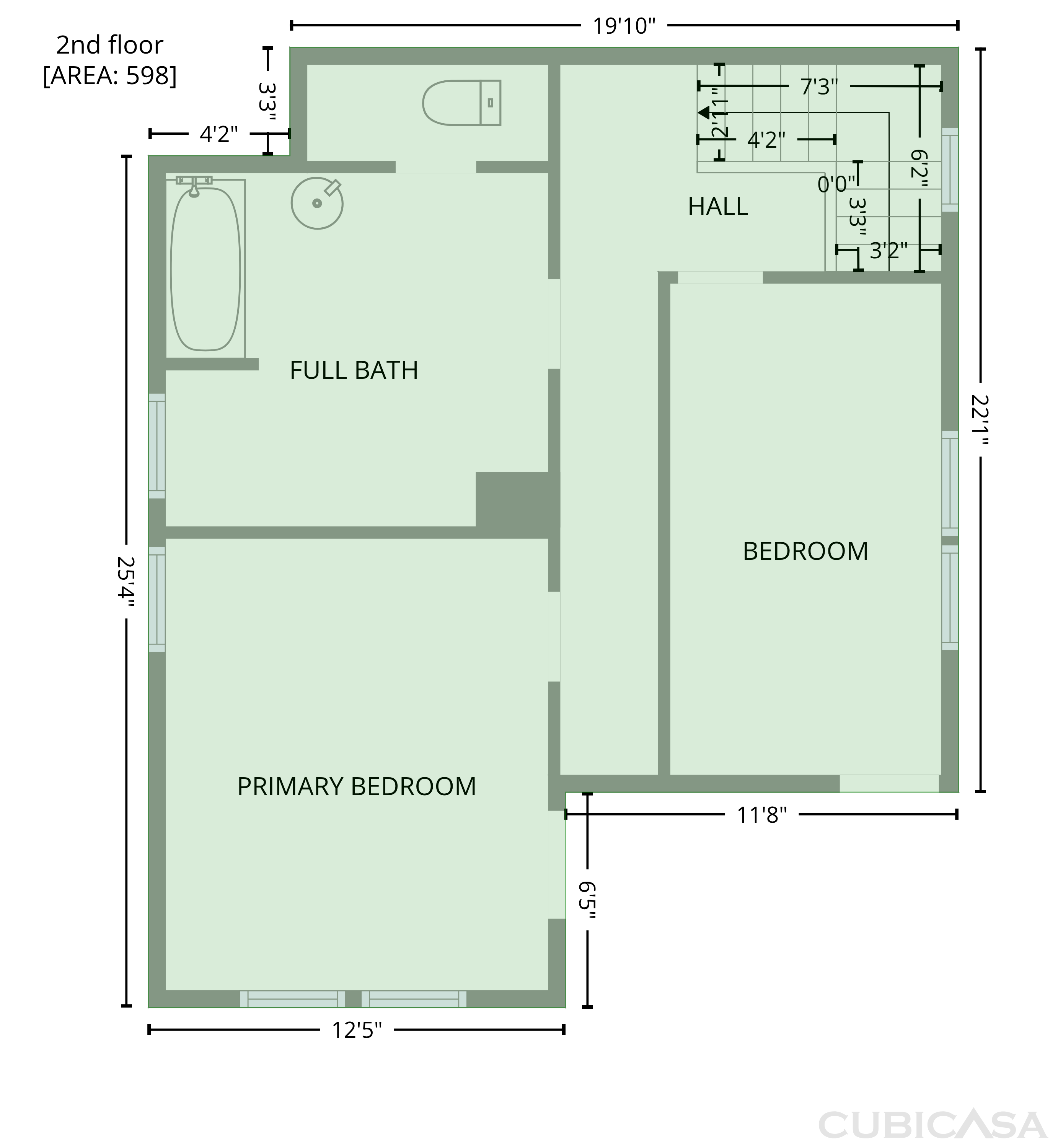 Third Floor of 65 W Harrison St, Delaware, OH