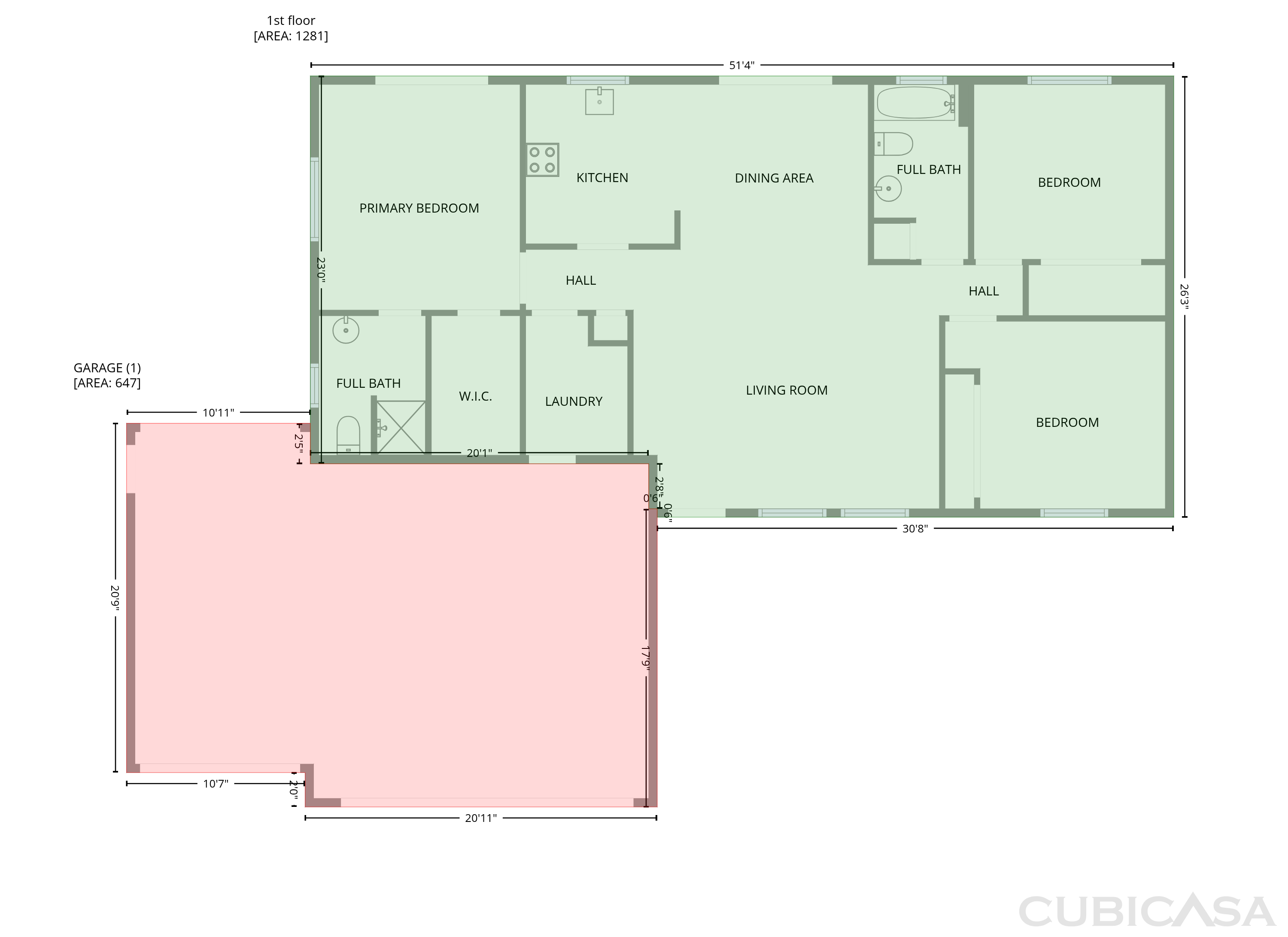 Main Floor of 102 SE 43rd Ln, Cape Coral, FL