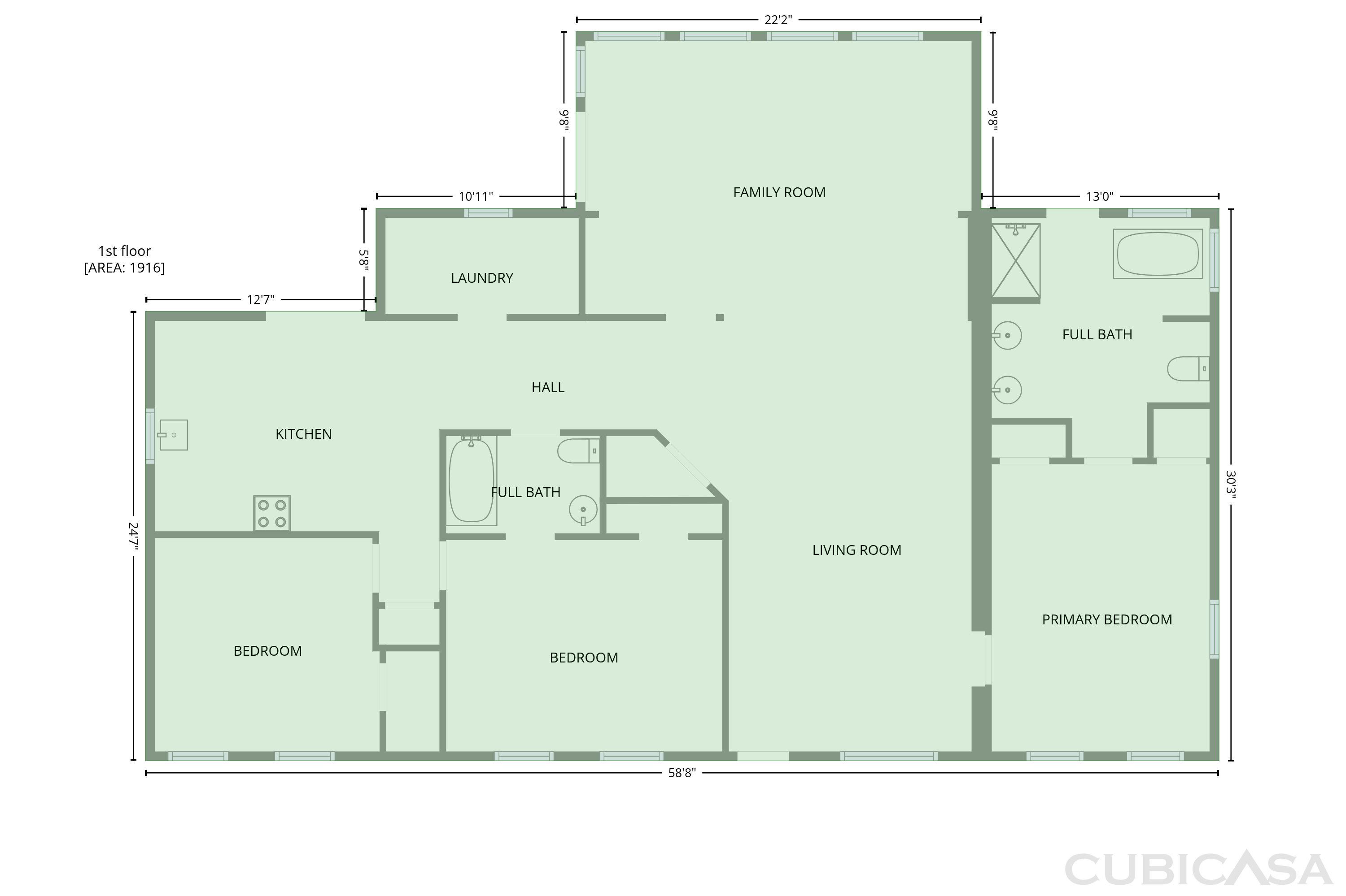 Main Floor of 1322 Carolyn Dr, Charlotte, NC