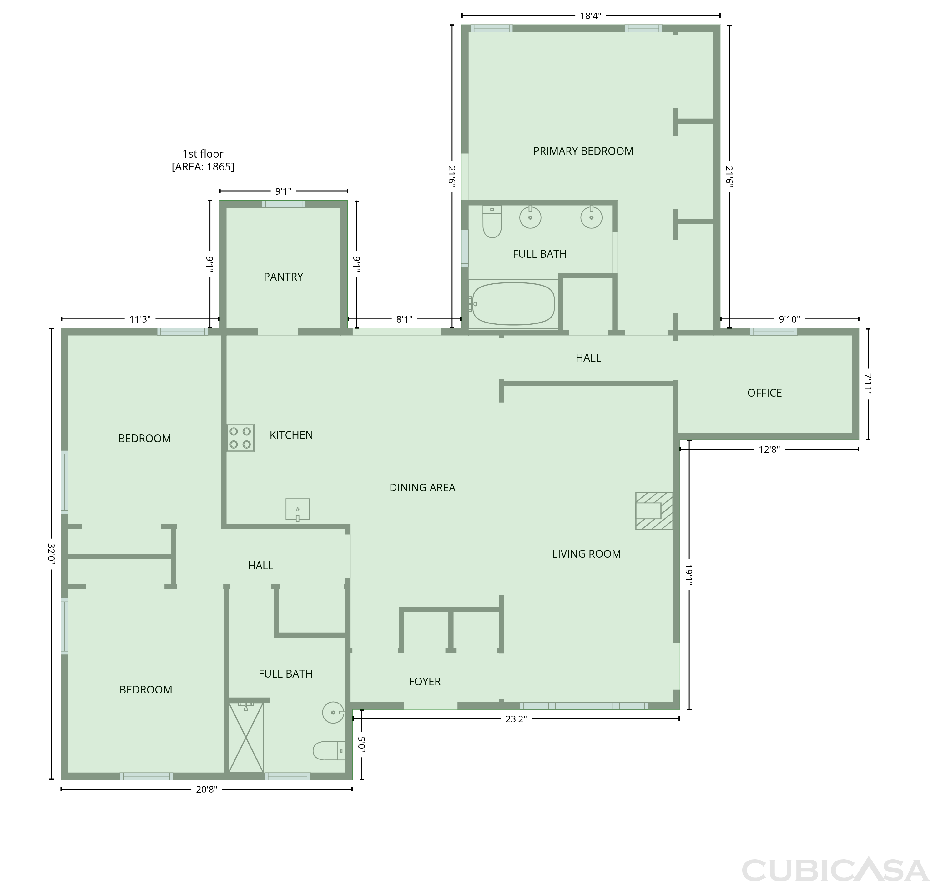 Main Floor of 808 Griffin St, McKinney, TX