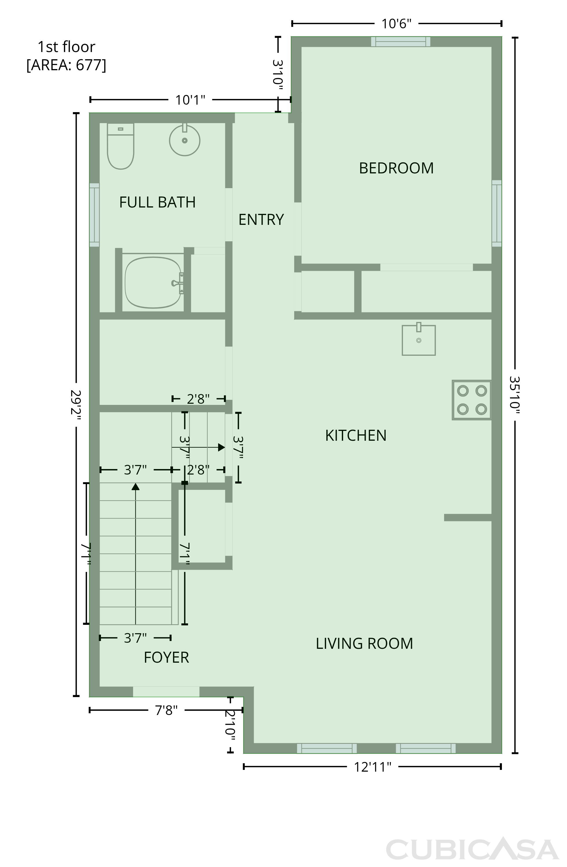 Second Floor of 288 Hosack St, Columbus, OH