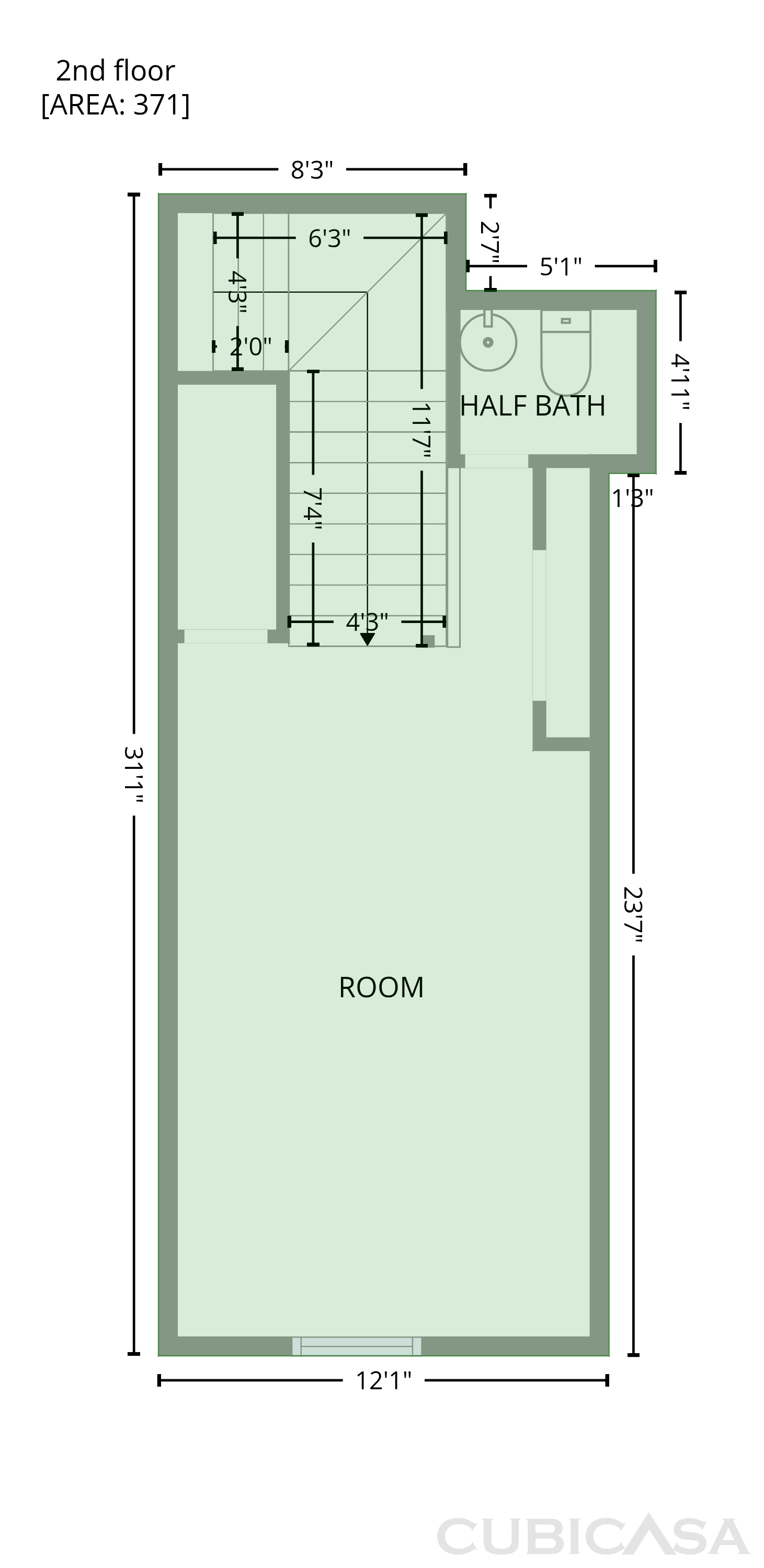 Third Floor of 108 Legend Creek Dr, Canton, GA