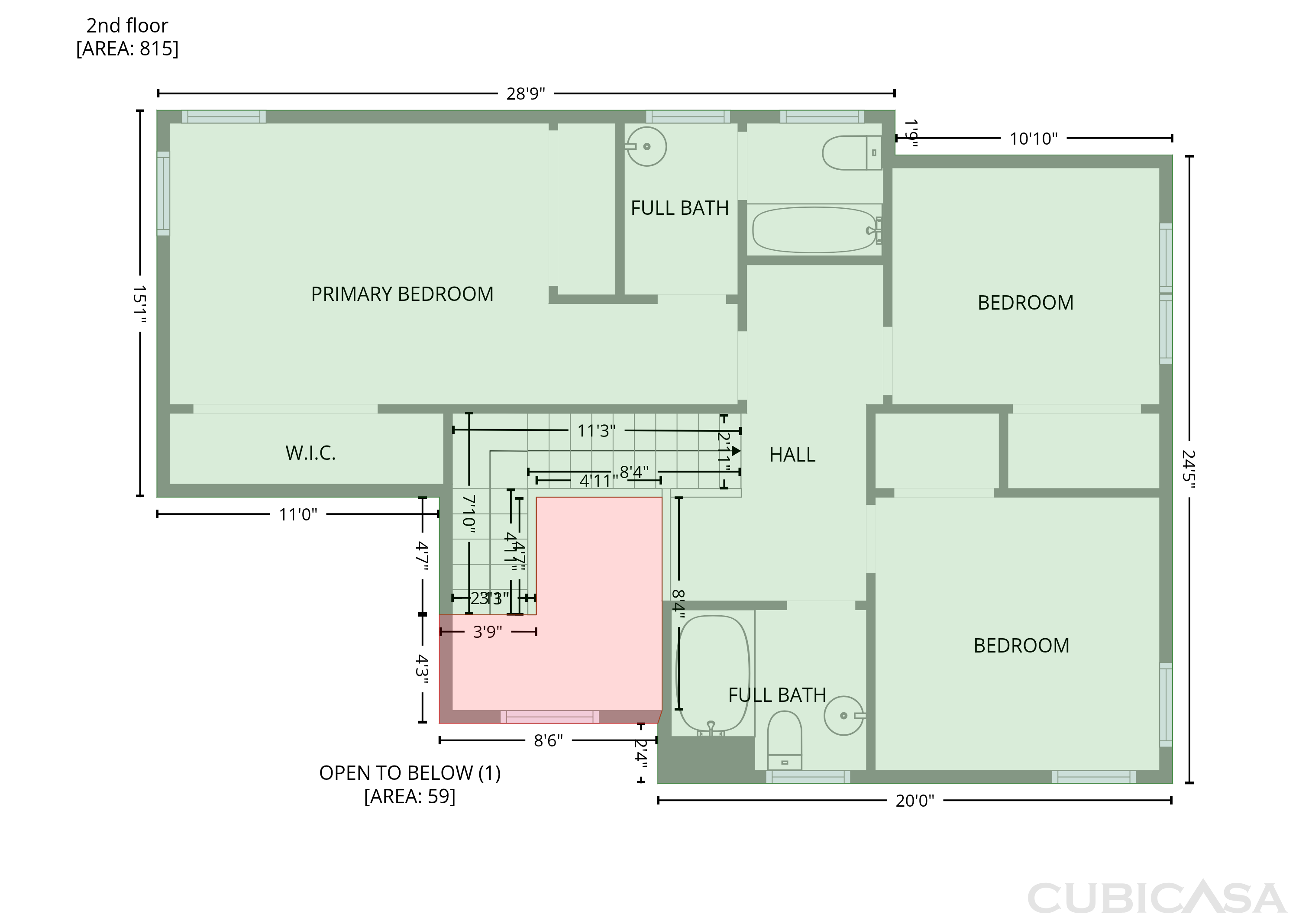 Second Floor of 3152 Viewcrest Ave, Henderson, NV