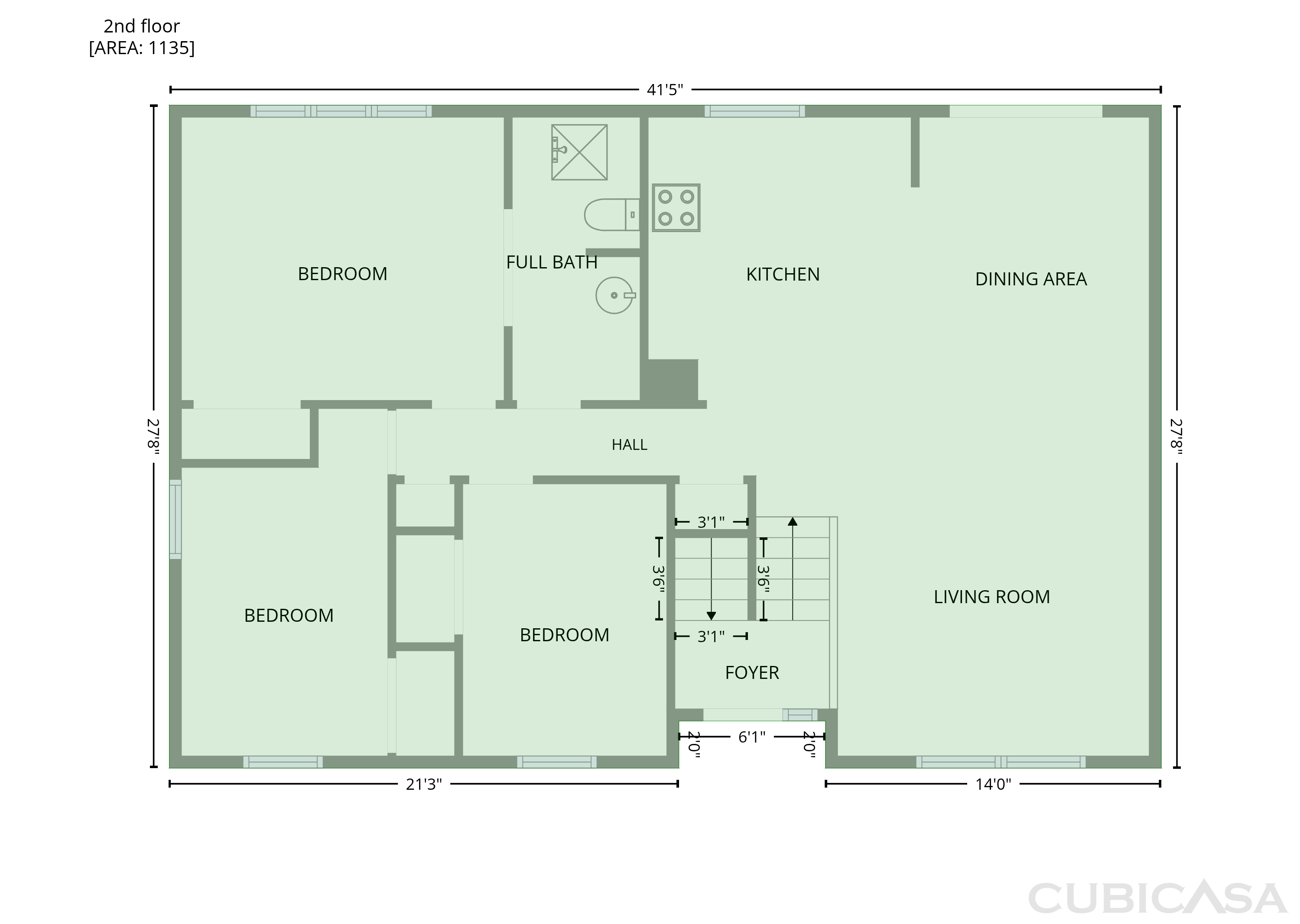 Second Floor of 100 Cramer Pl, Martinsville, IN